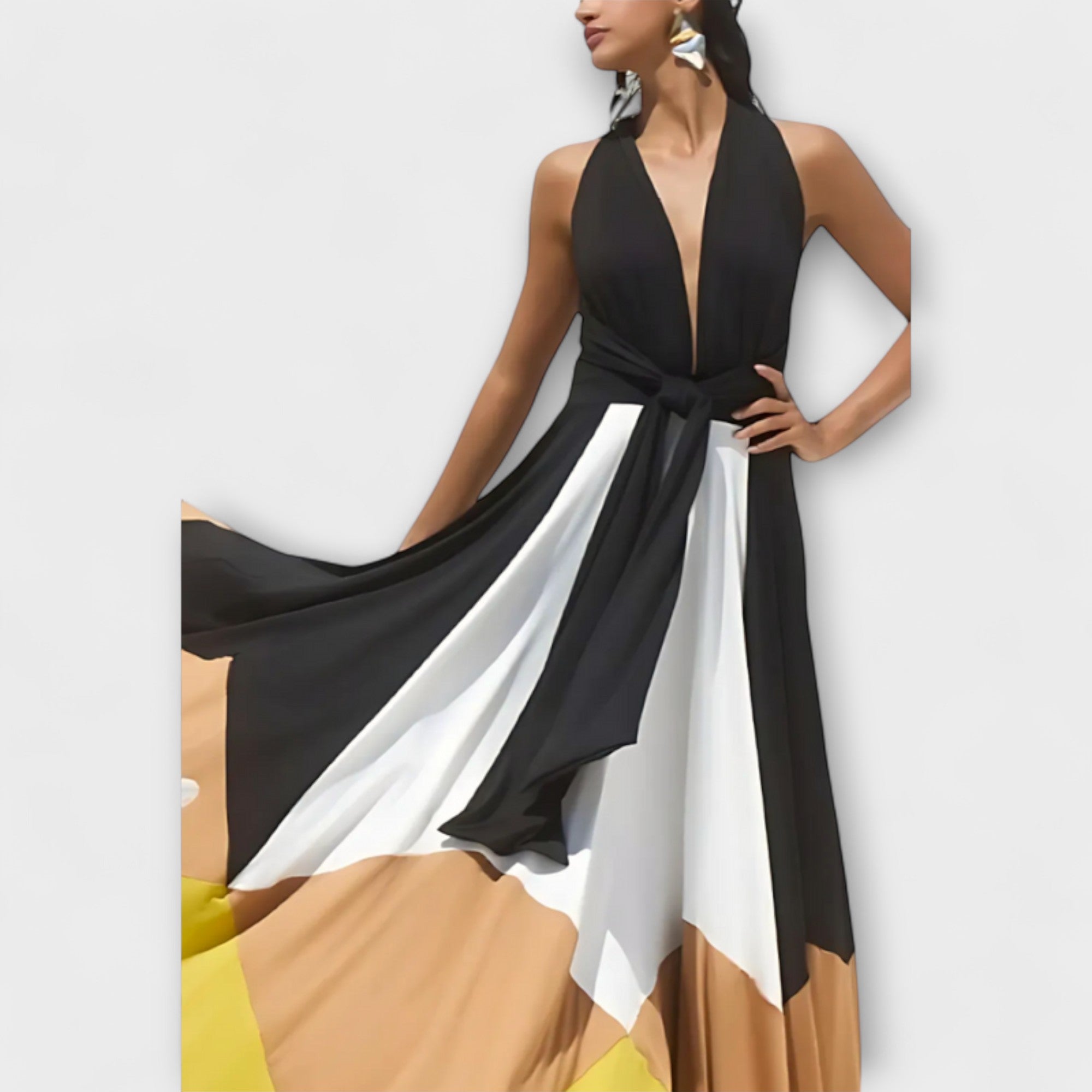 Nava ™ | Dlhé šaty s odhaleným chrbtom