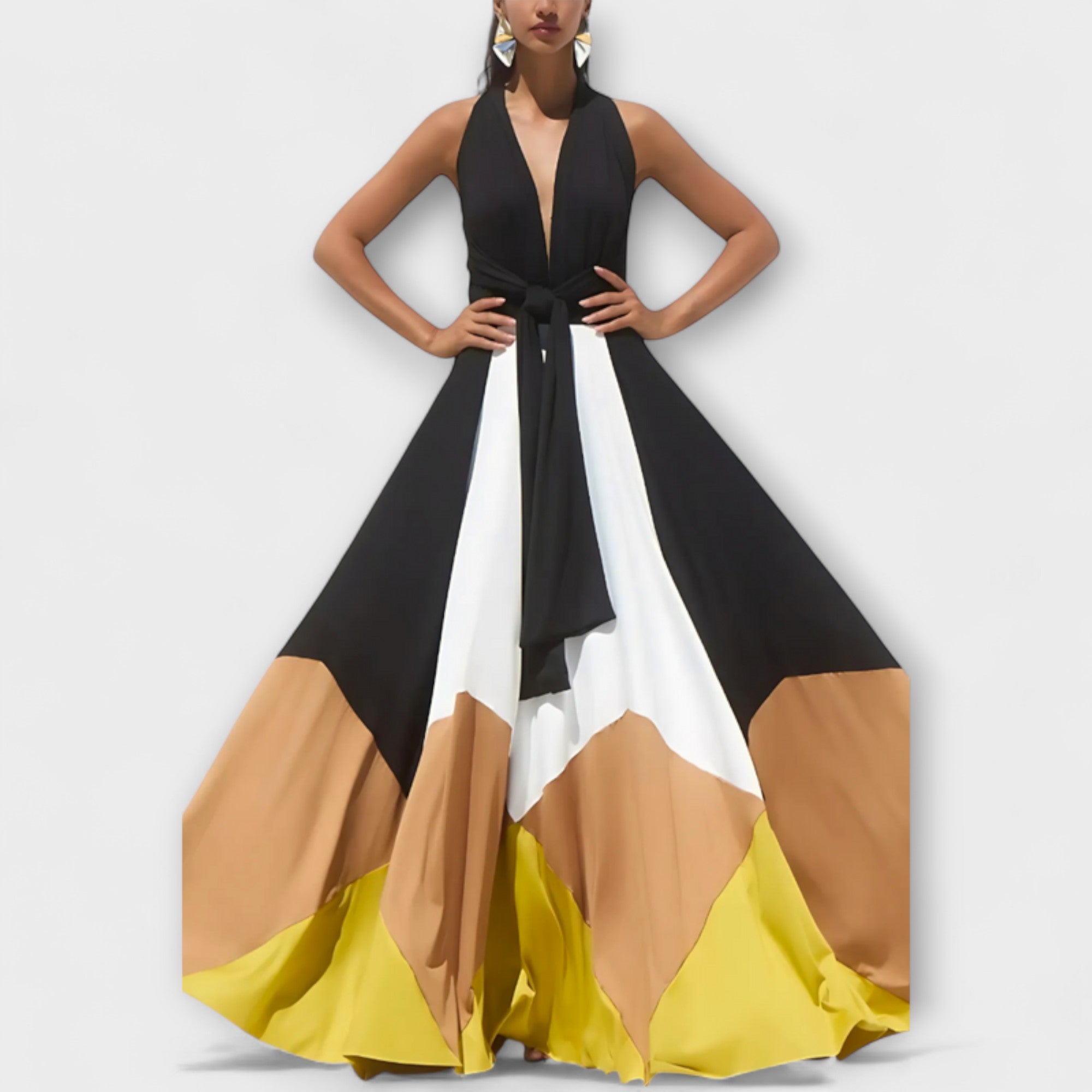 Nava ™ | Dlhé šaty s odhaleným chrbtom