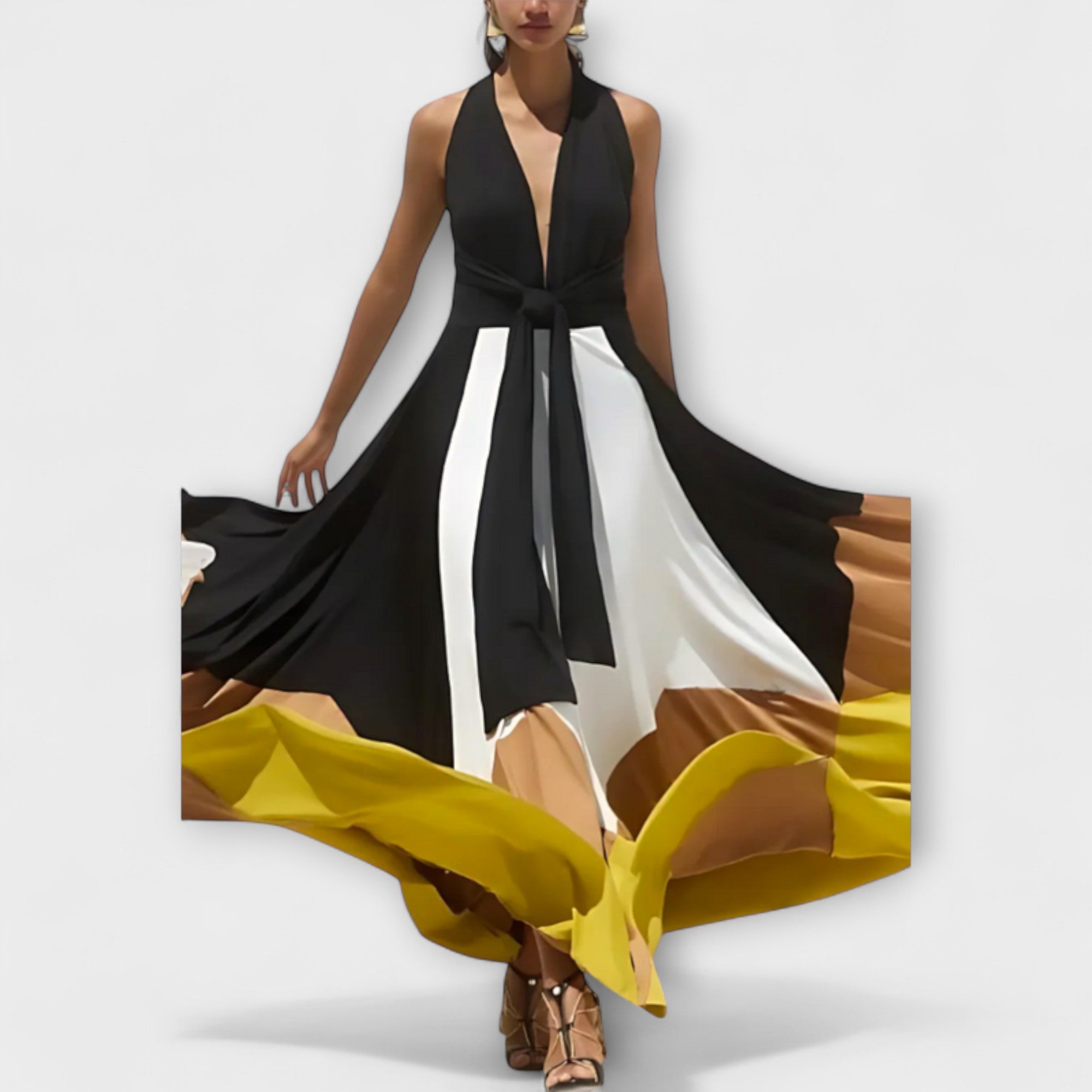 Nava ™ | Dlhé šaty s odhaleným chrbtom