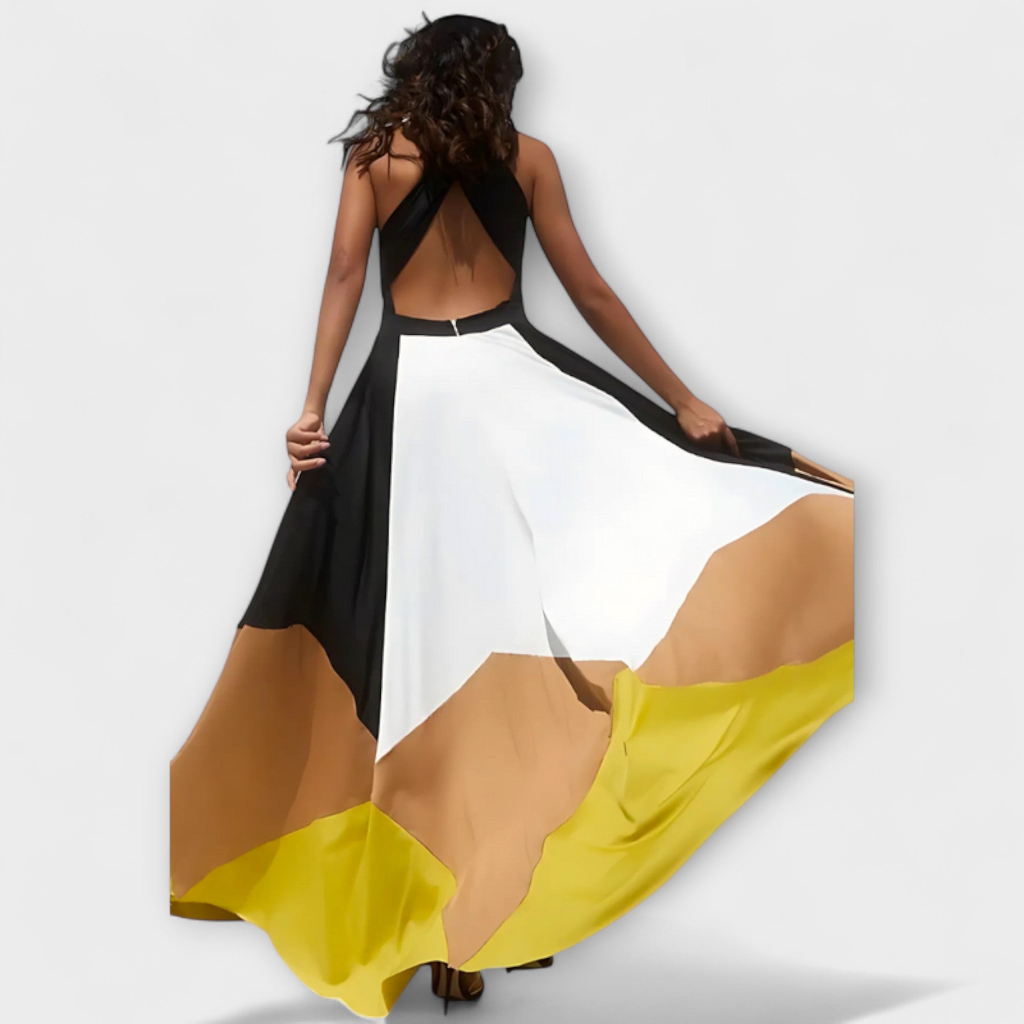 Nava ™ | Dlhé šaty s odhaleným chrbtom