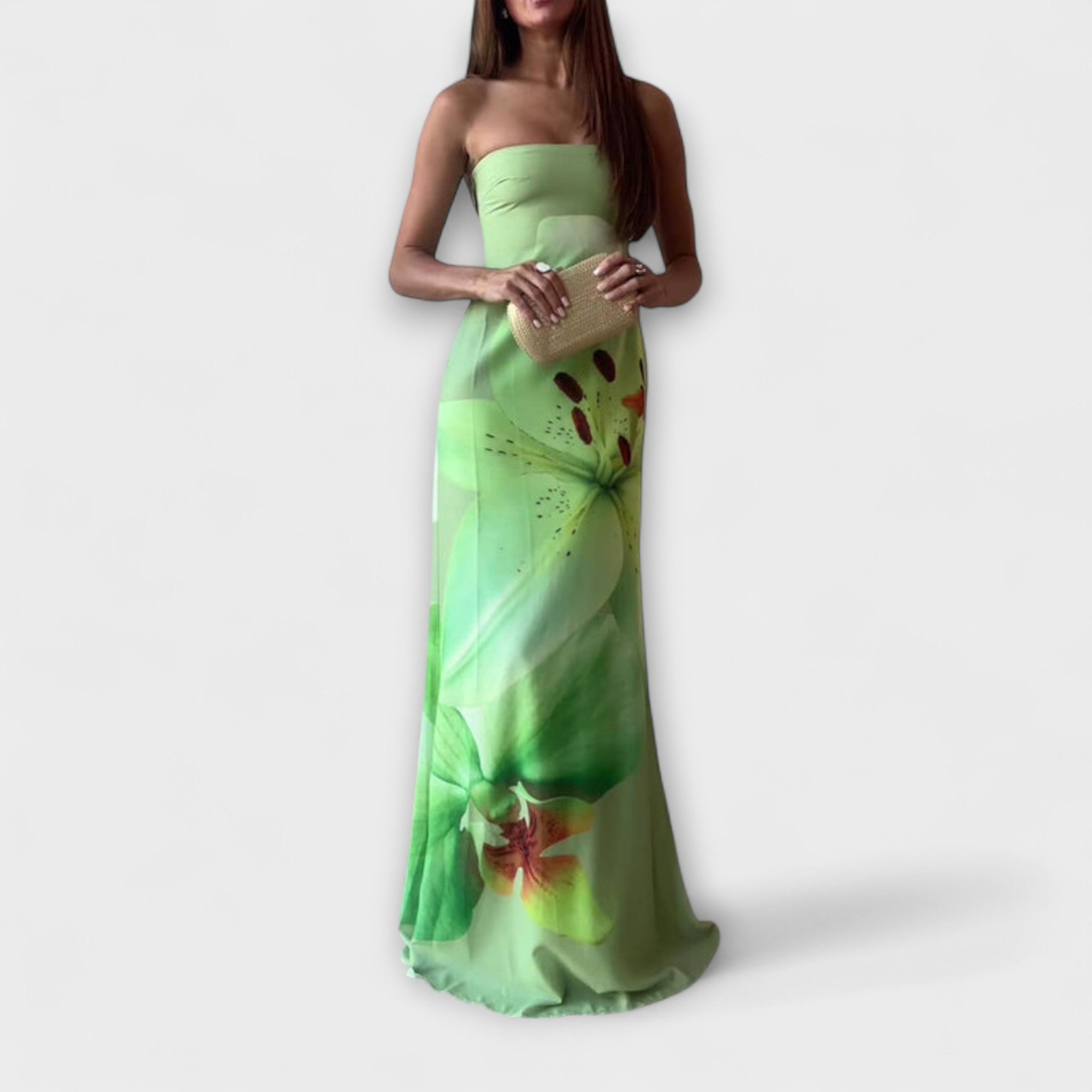 Zephyra ™ |Štýlové Maxikréno s Odhalenými Ramenami