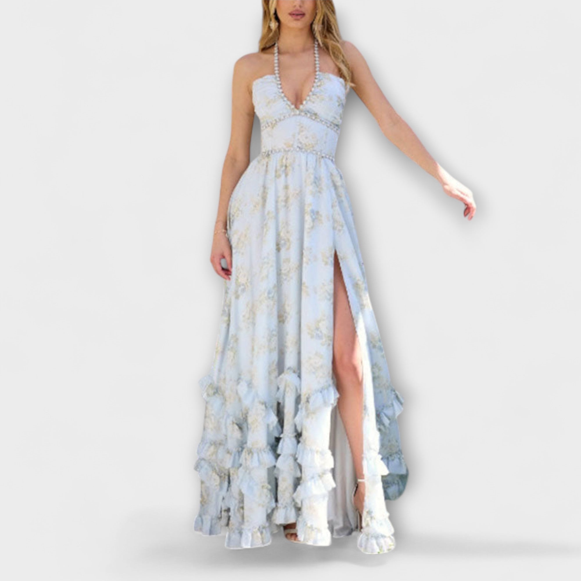 Luzie ™ |Šik dlhé voľné šaty