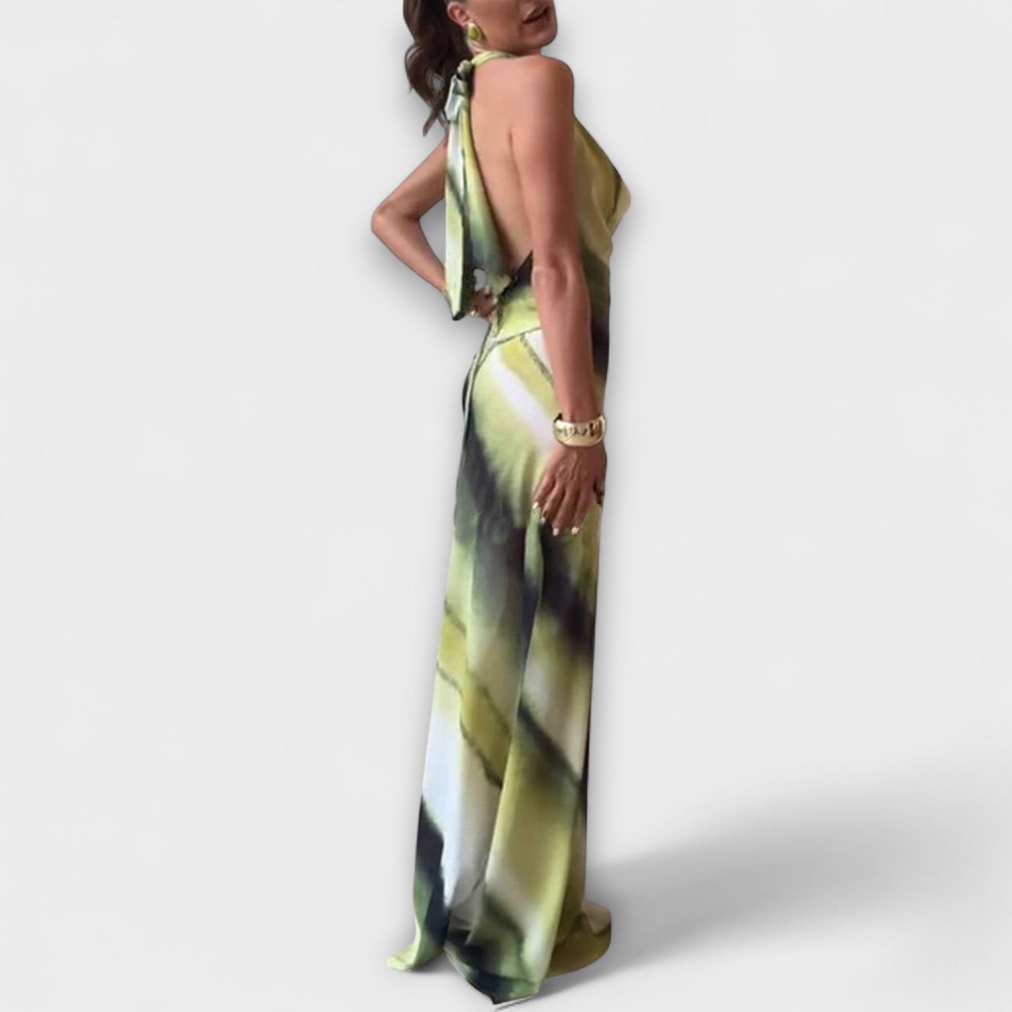Eliána ™ |Klasické Tie-Dye Gradient Maxi Šaty