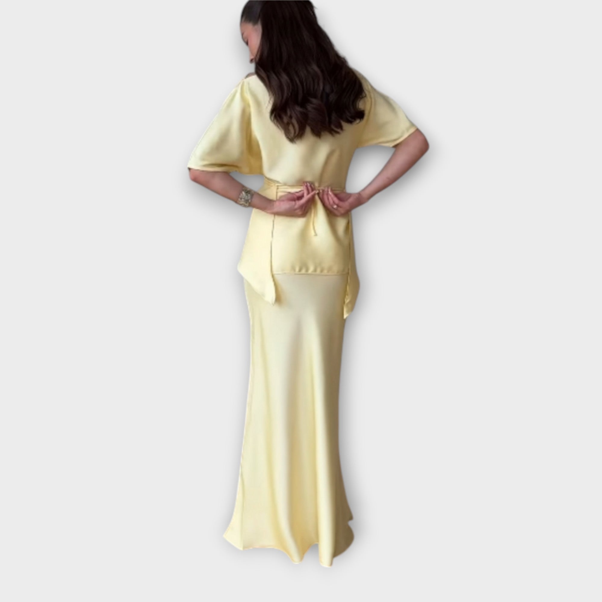 Finja ™ | Top s odhalenými ramenami a sukňovým setom