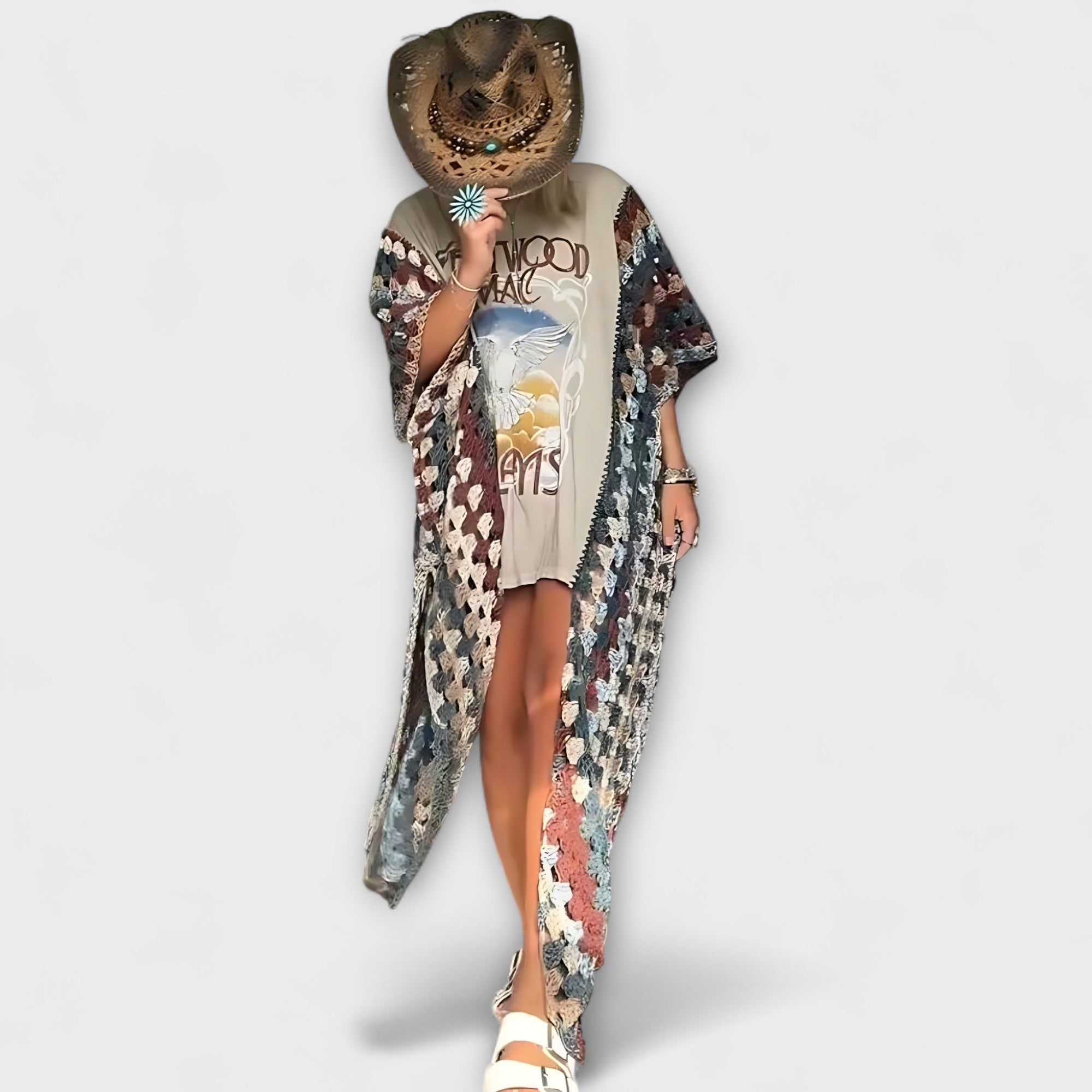 Molly ™ |Cardina Háčkované tričko