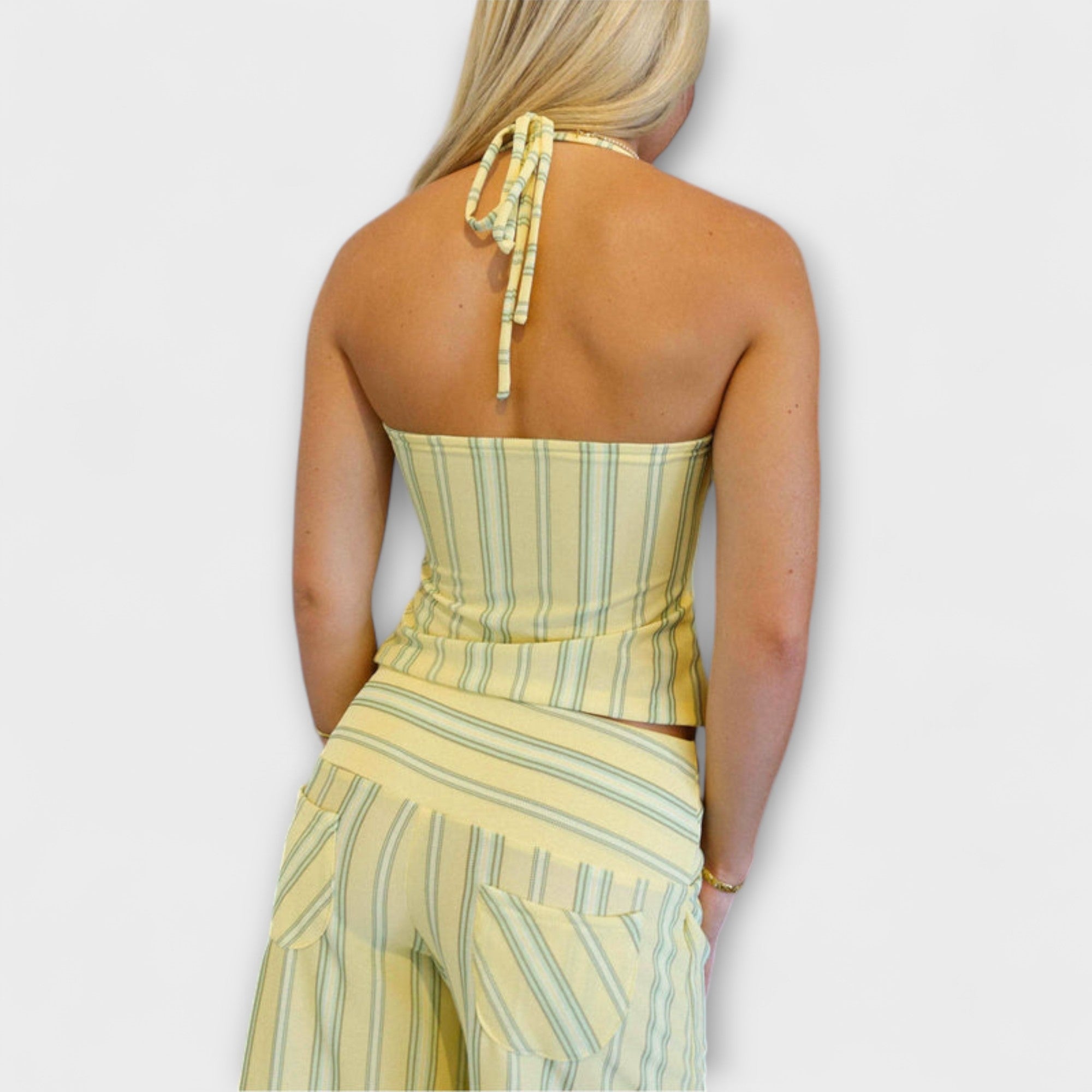 Anastázia ™ | Klasický pruhovaný nohavicový set