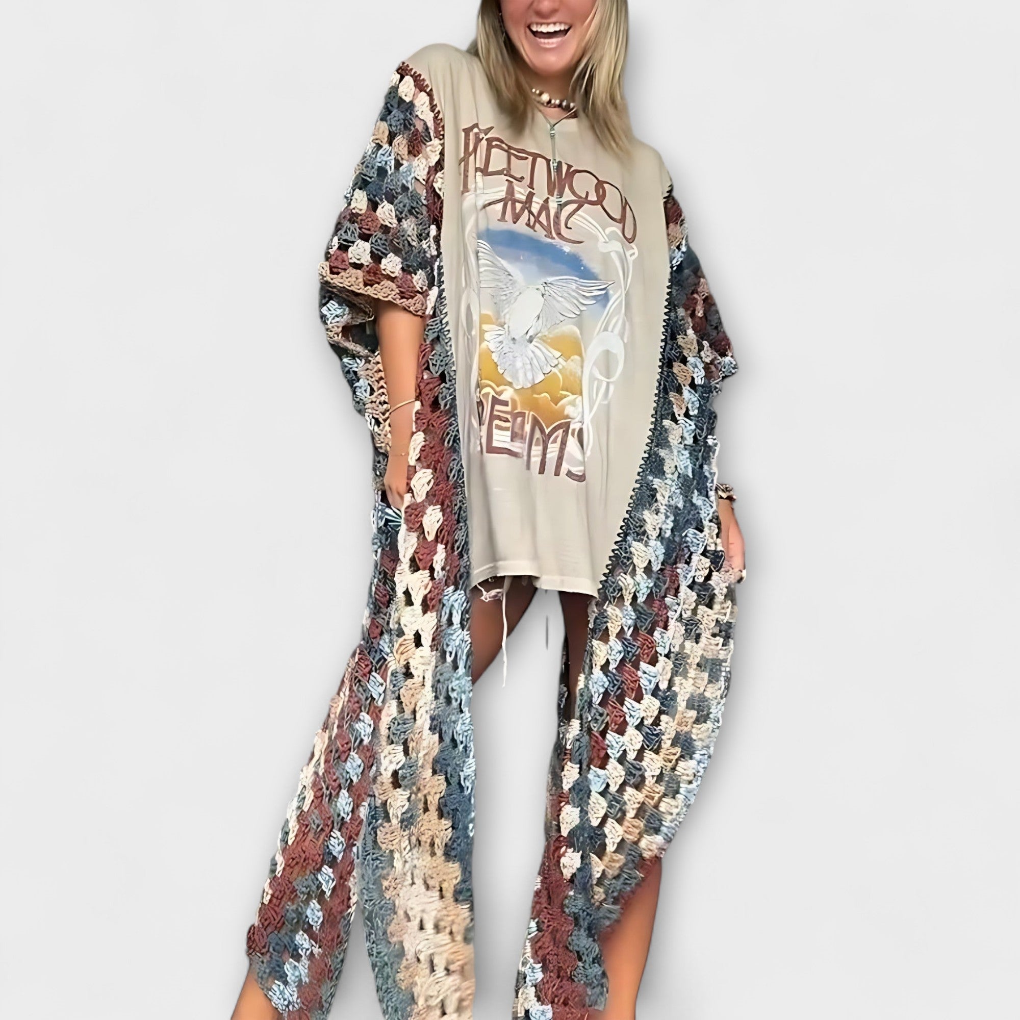 Molly ™ |Cardina Háčkované tričko