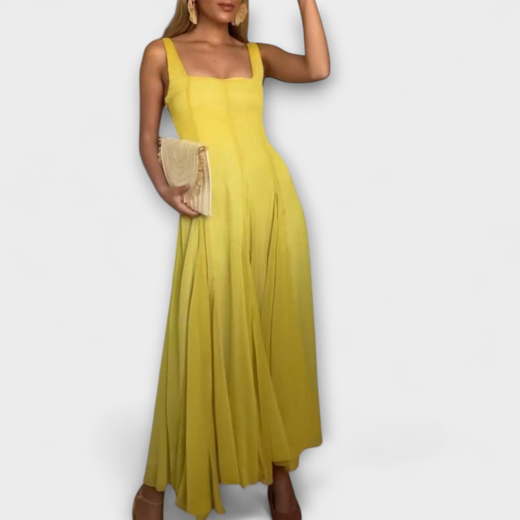 Lilith ™ |Šaty s hranatým výstrihom