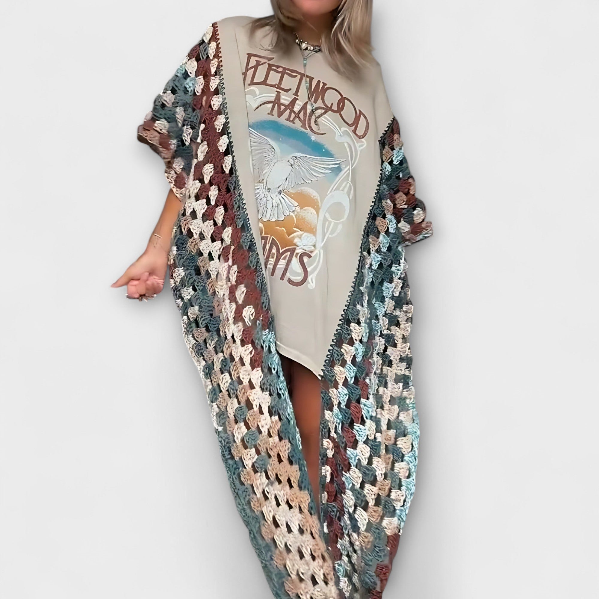 Molly ™ |Cardina Háčkované tričko