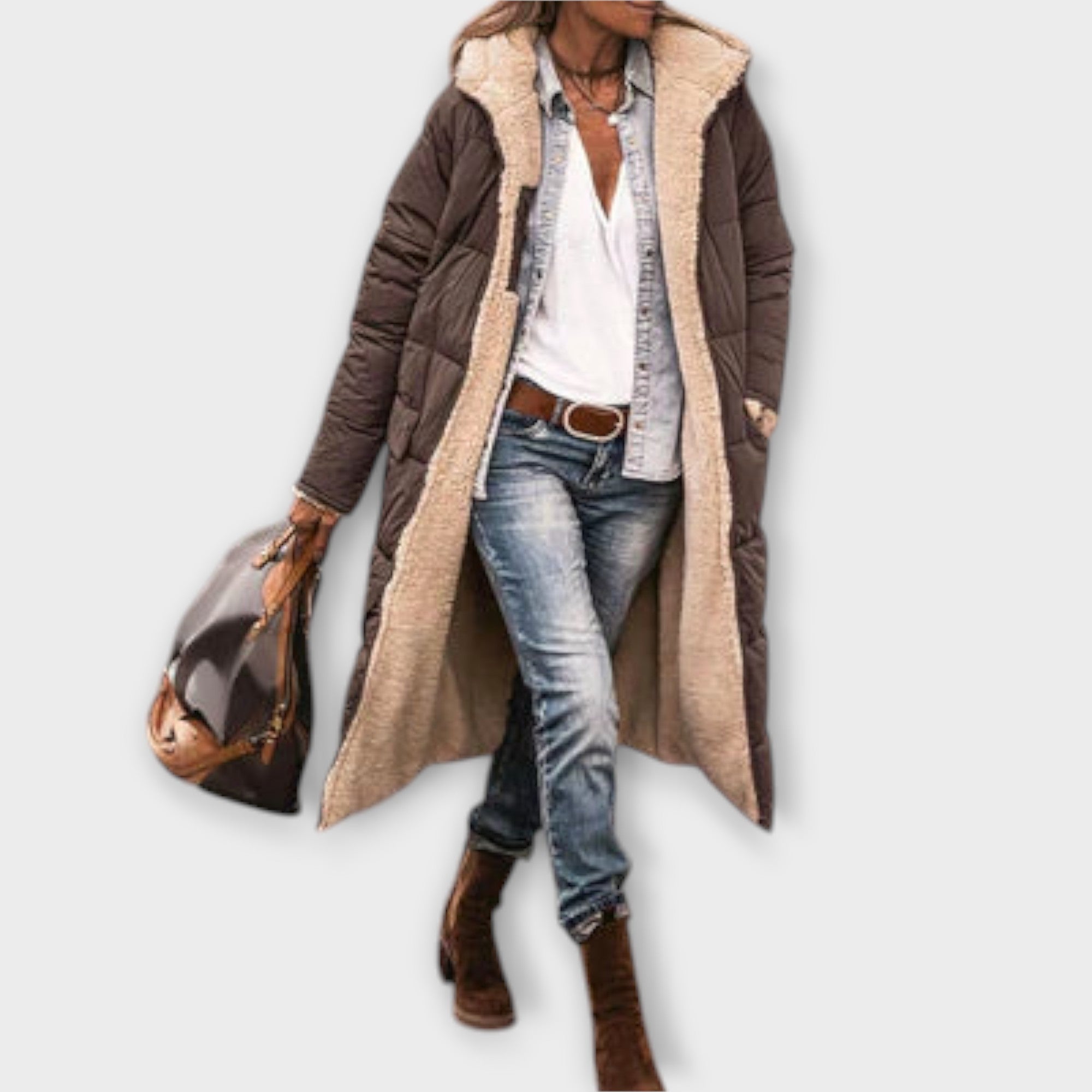 Kora ™ | Hrejivý kožušinový kabát