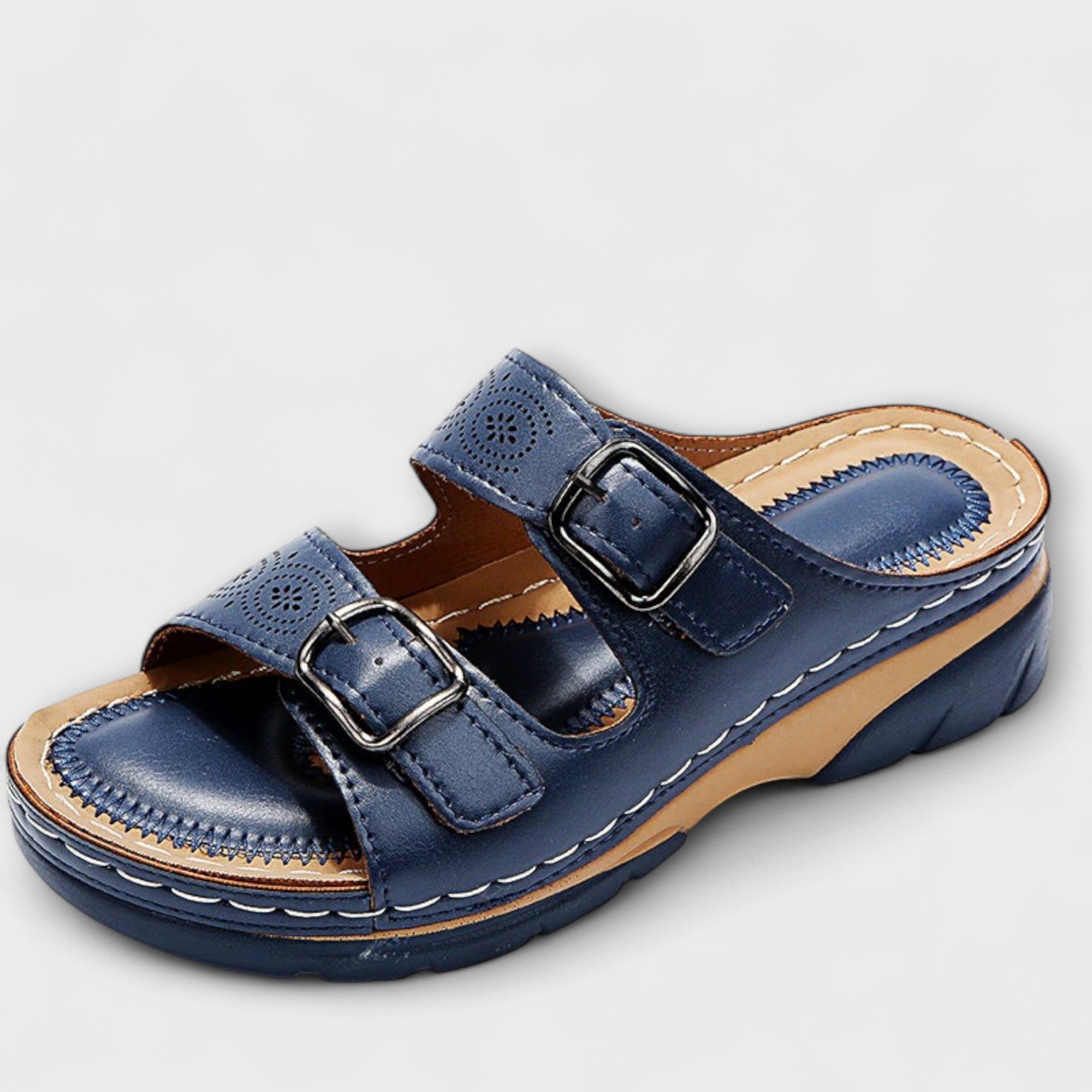 Stanislava™ |Ortopedické kožené sandále