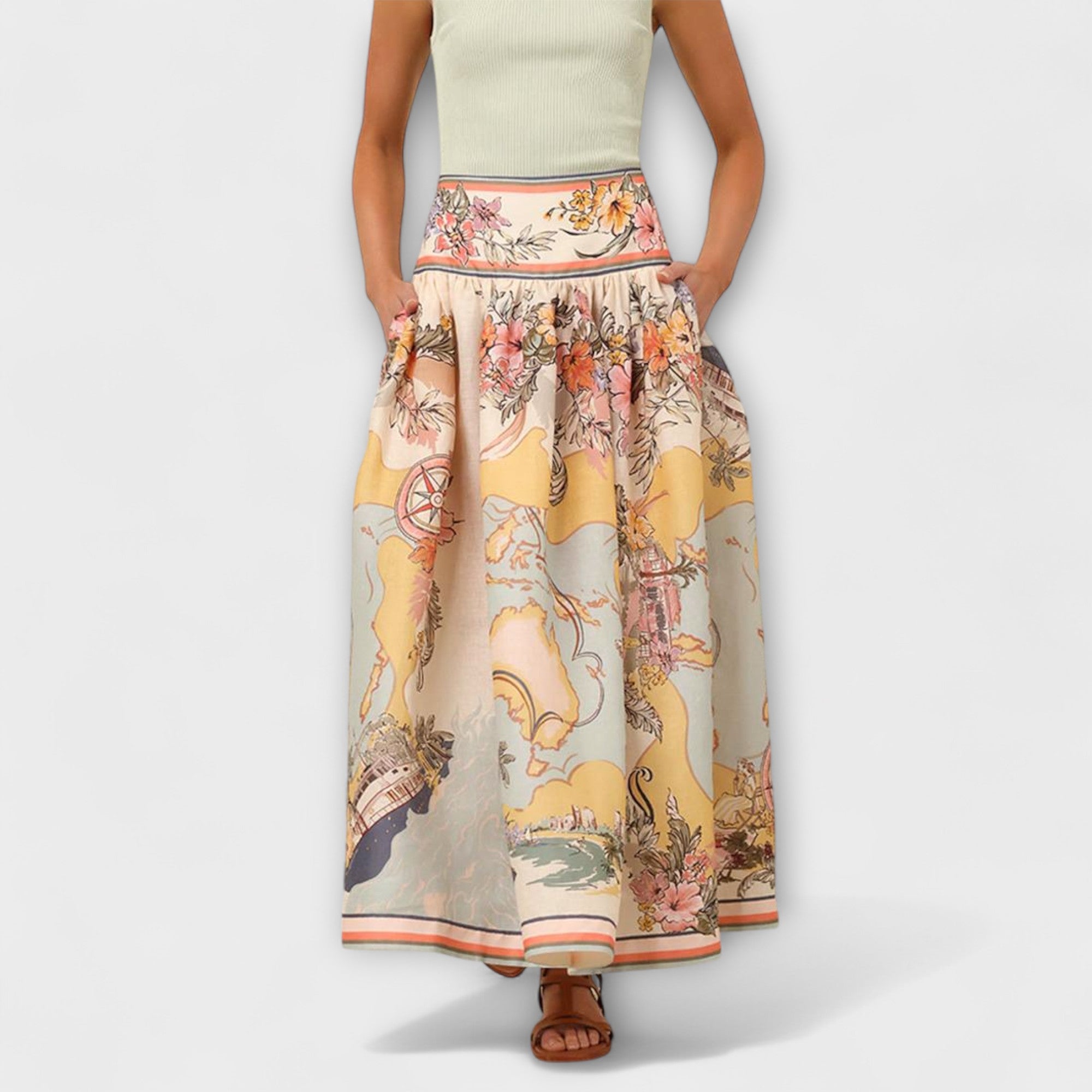 Jessica ™ | Midi-Sukňa