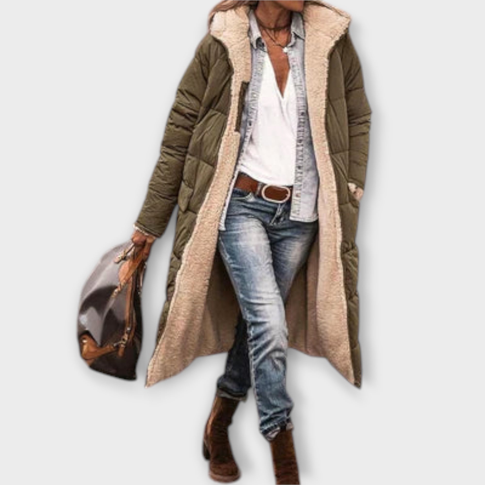 Kora ™ | Hrejivý kožušinový kabát