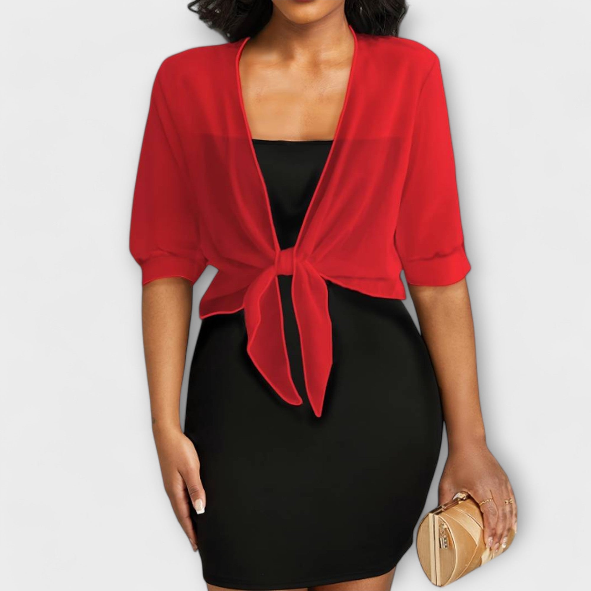 Olivia™ | Blúzka s otvoreným predným dielom