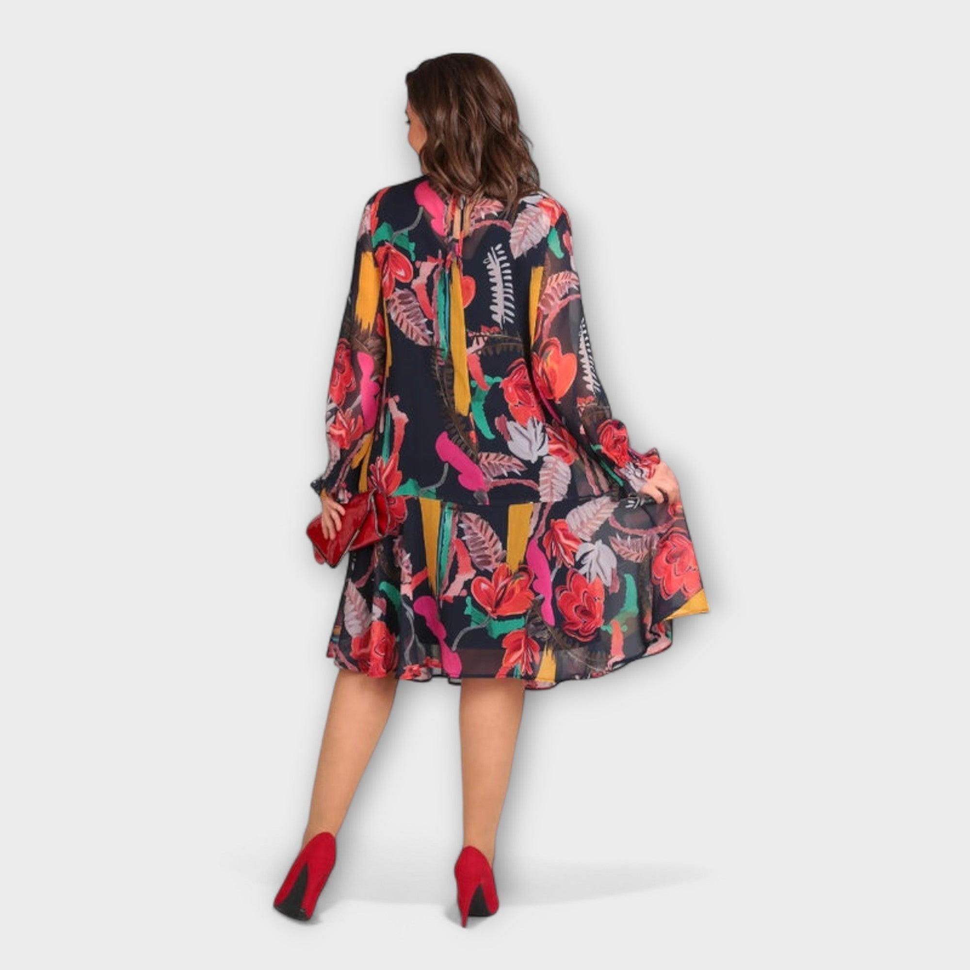 Caroline ™ |Elegantné Plus-Size šaty pre maximálny komfort