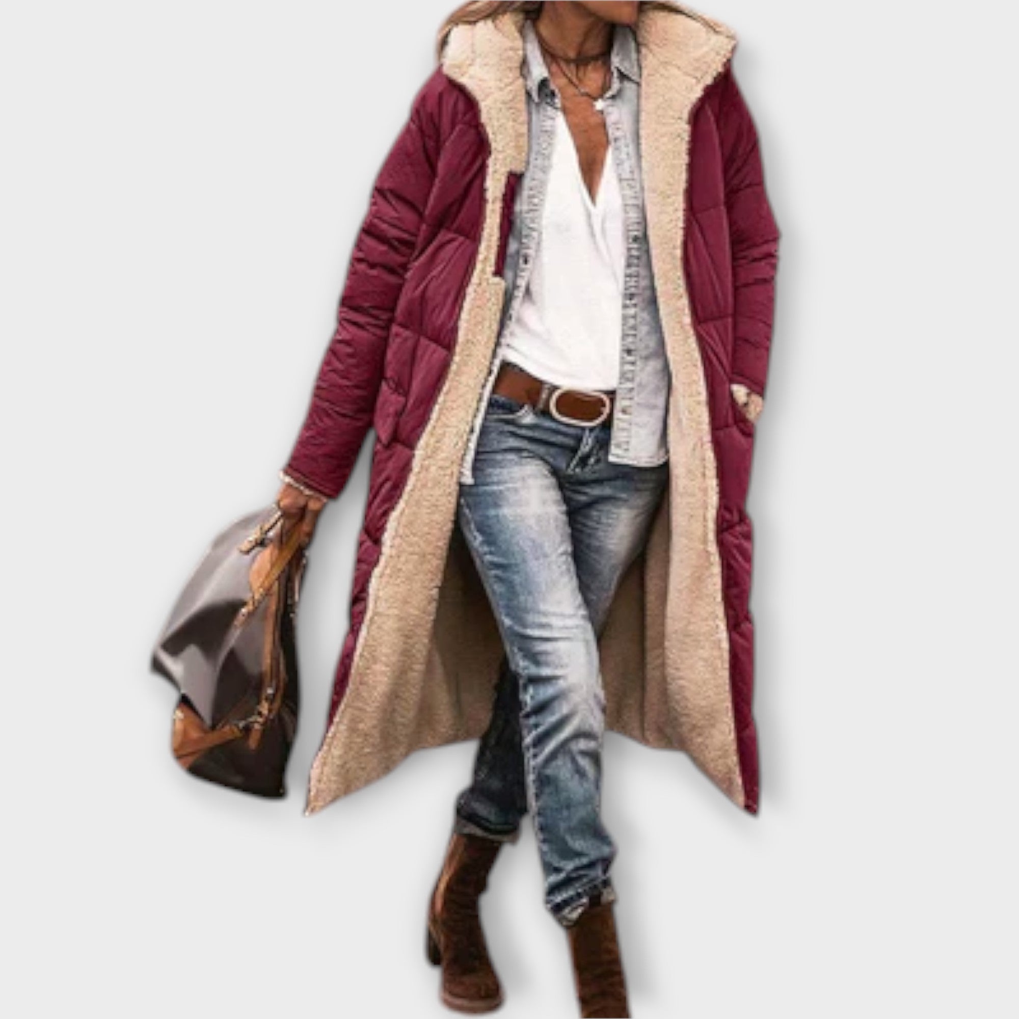 Kora ™ | Hrejivý kožušinový kabát