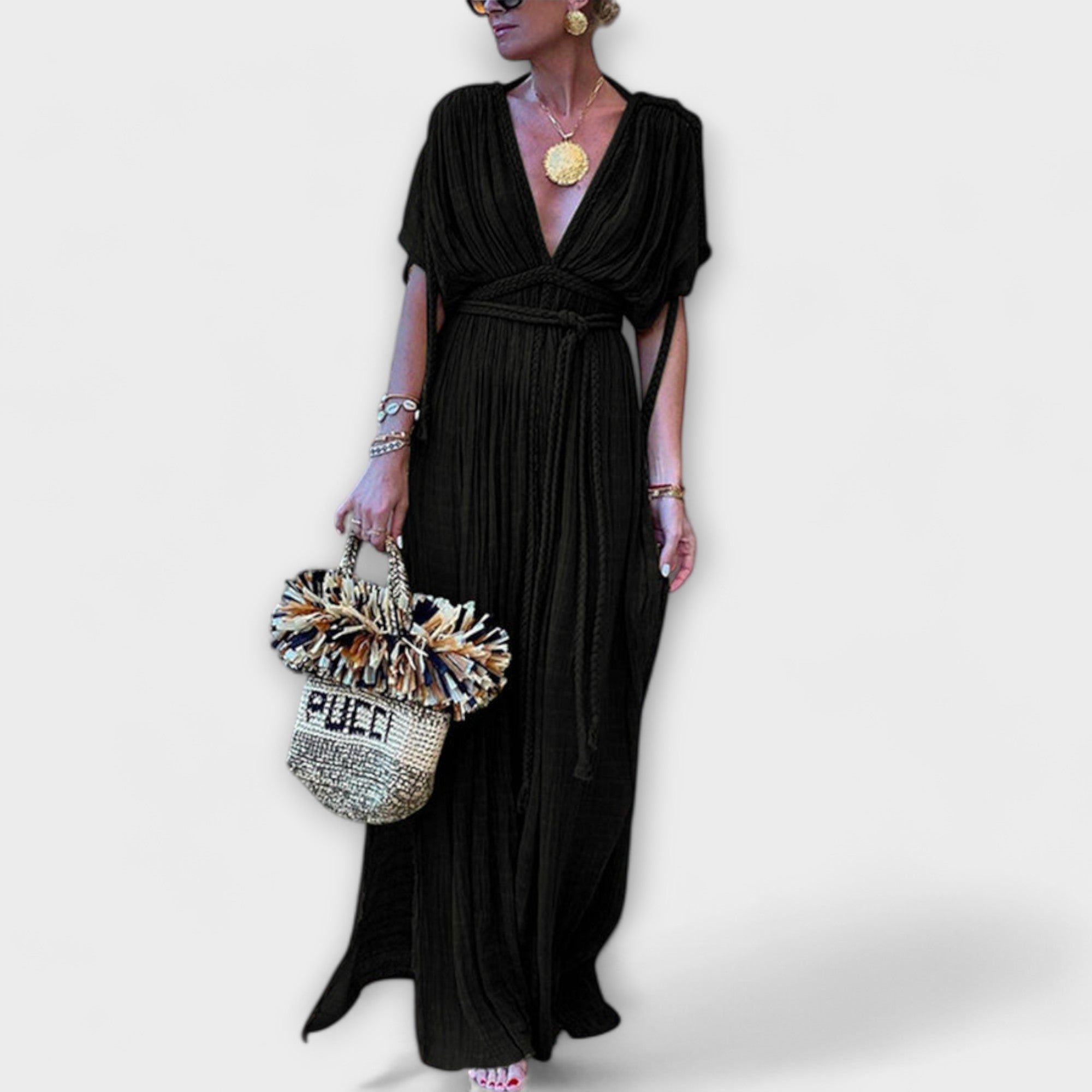 Kimono ™ |Maxikleid v gréckom štýle