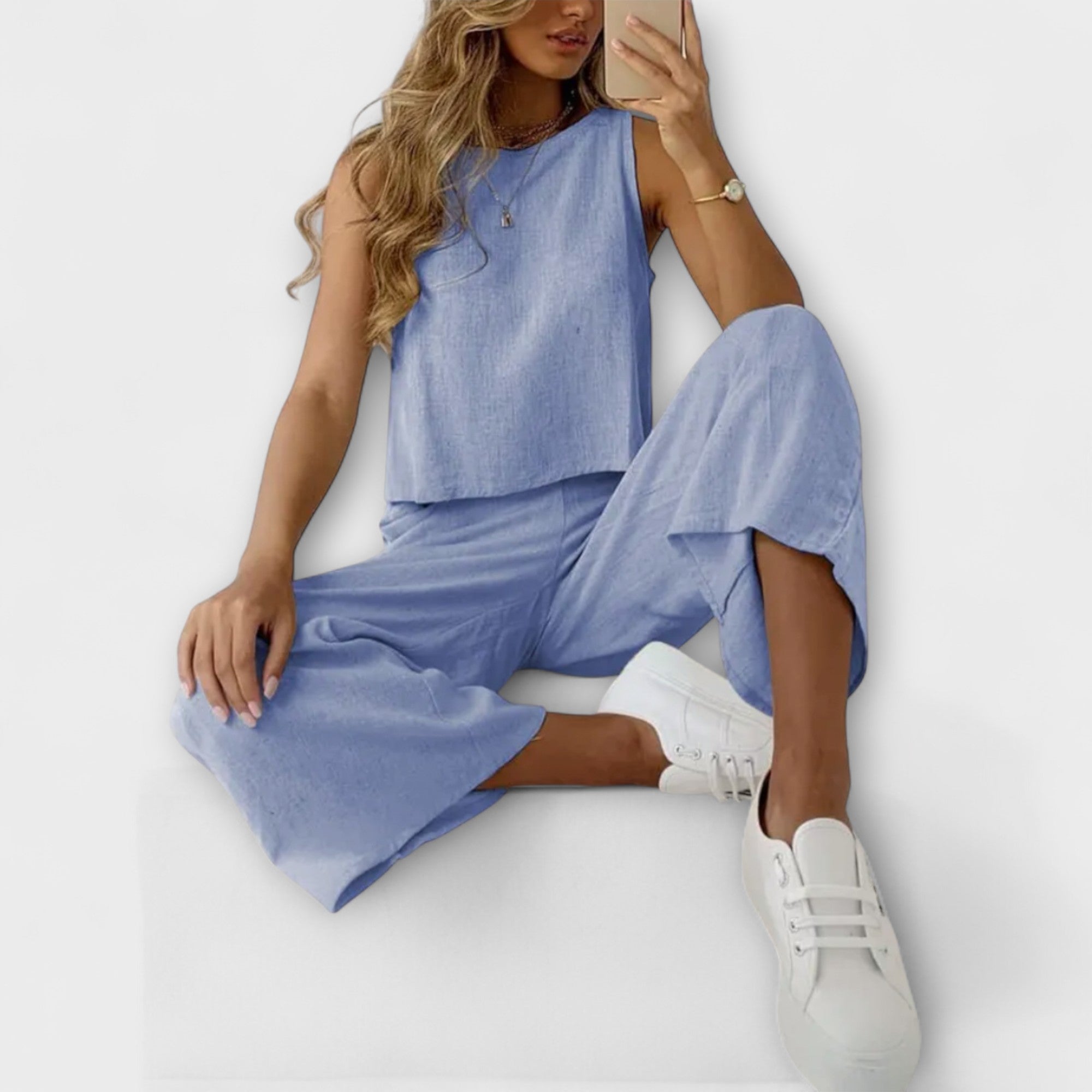 Milena ™ |Linen-Duo-Set