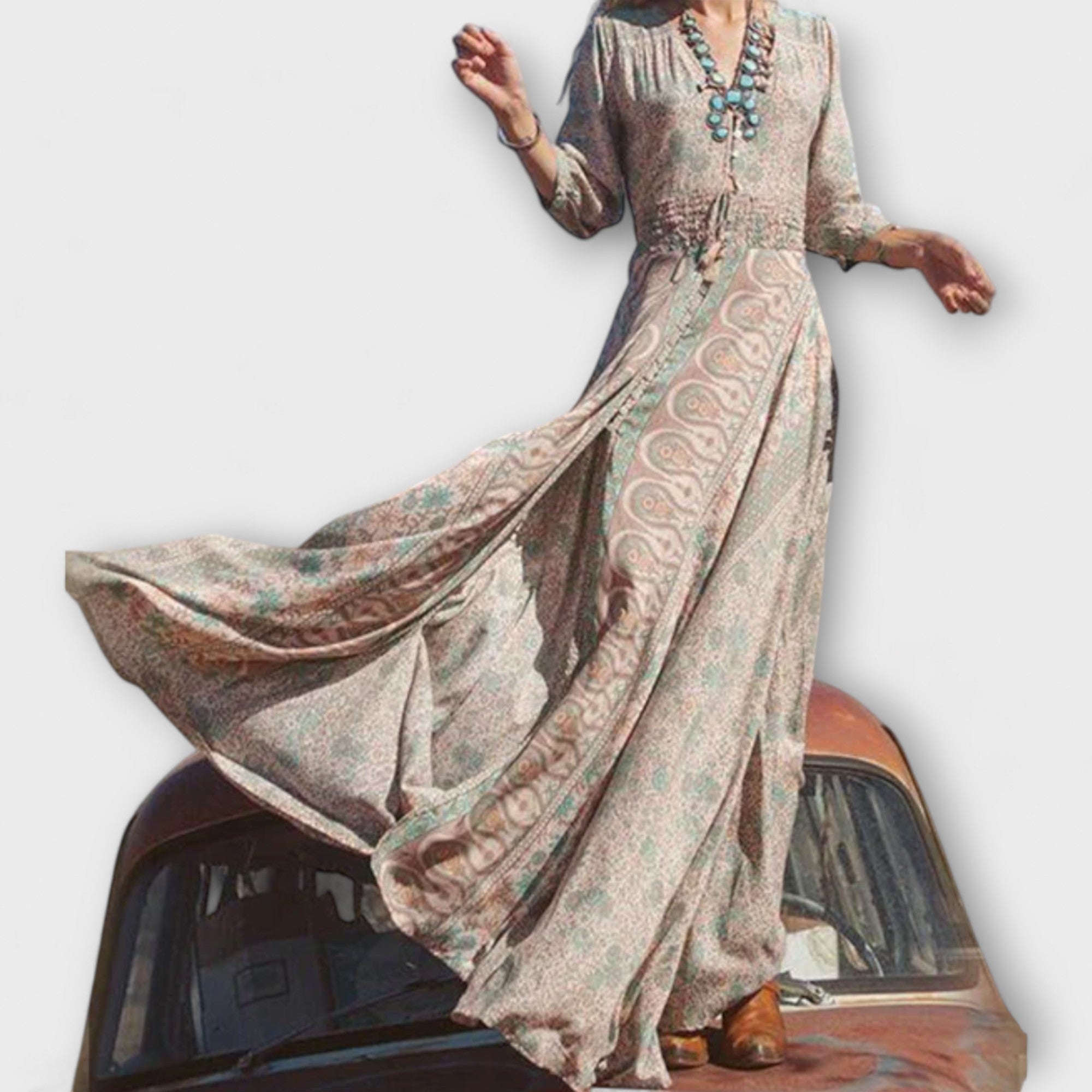 Božidara ™ |Pohodlné bohémske maxikréno