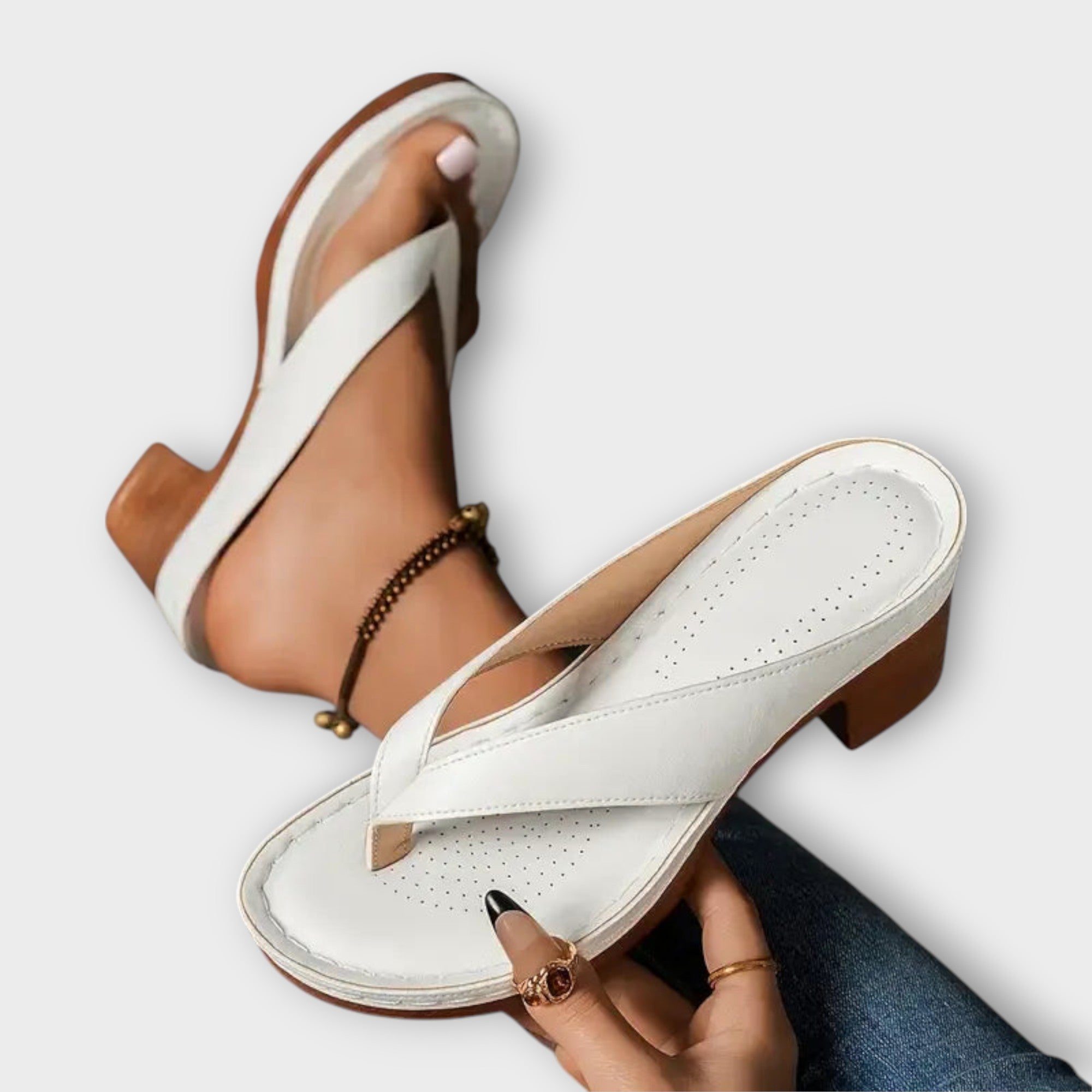 Emily ™ |Ortopedické papuče s opätkom