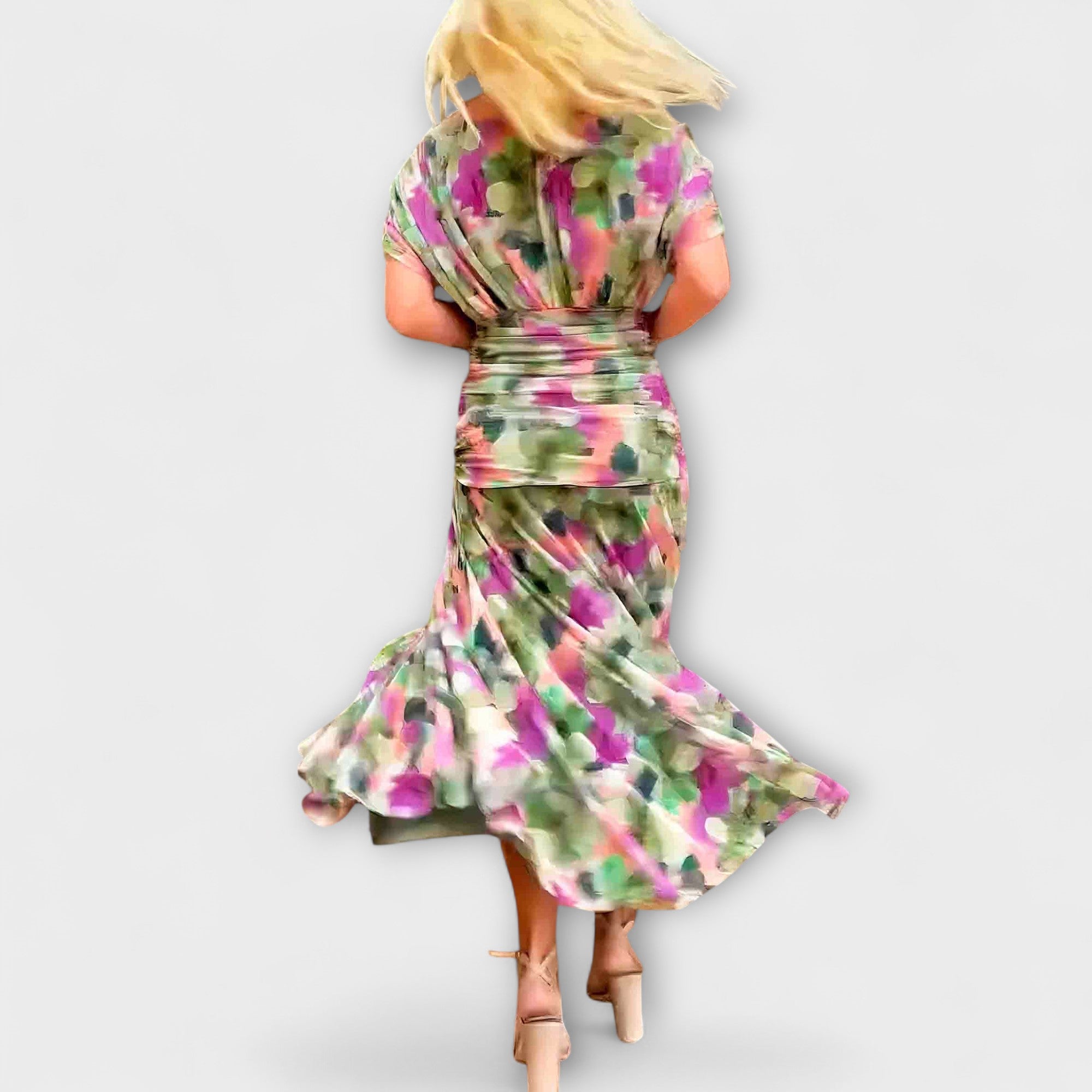 Aurora ™ |Štýlové Maxikabát s V-výstrihom