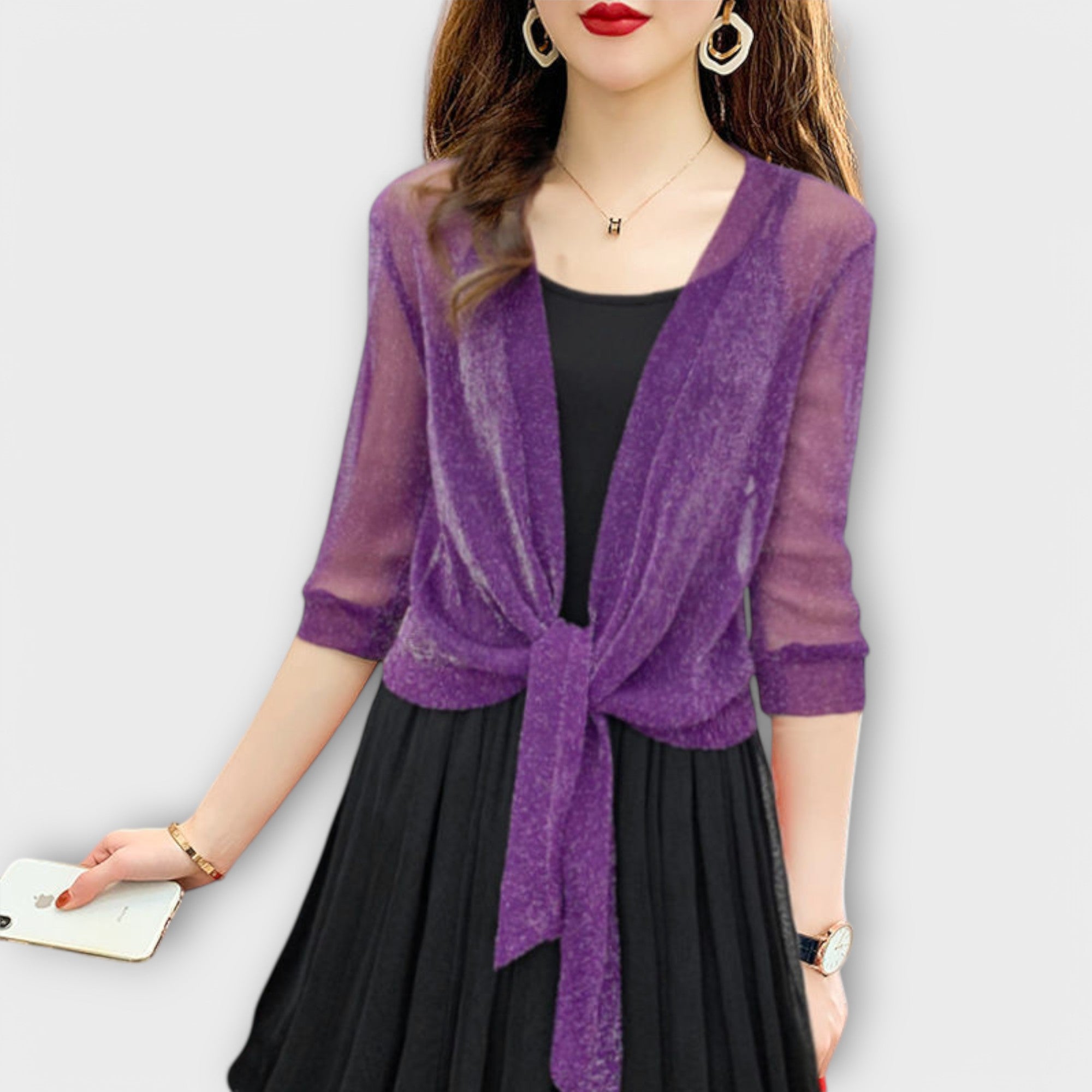 Olivia™ | Blúzka s otvoreným predným dielom