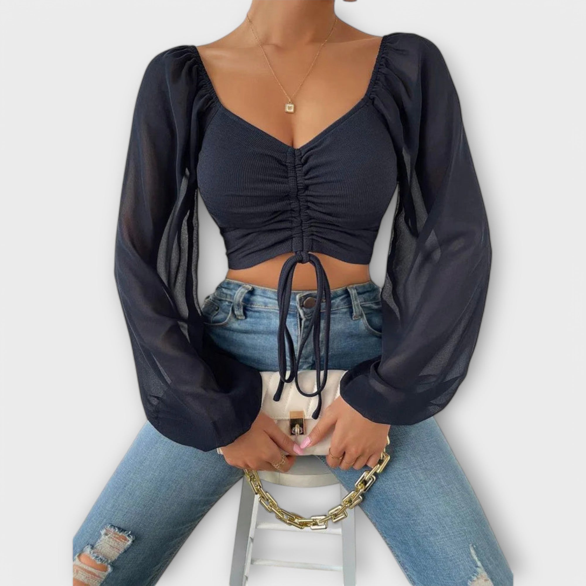 Jacqueline ™ |Univerzálna večerná blúzka