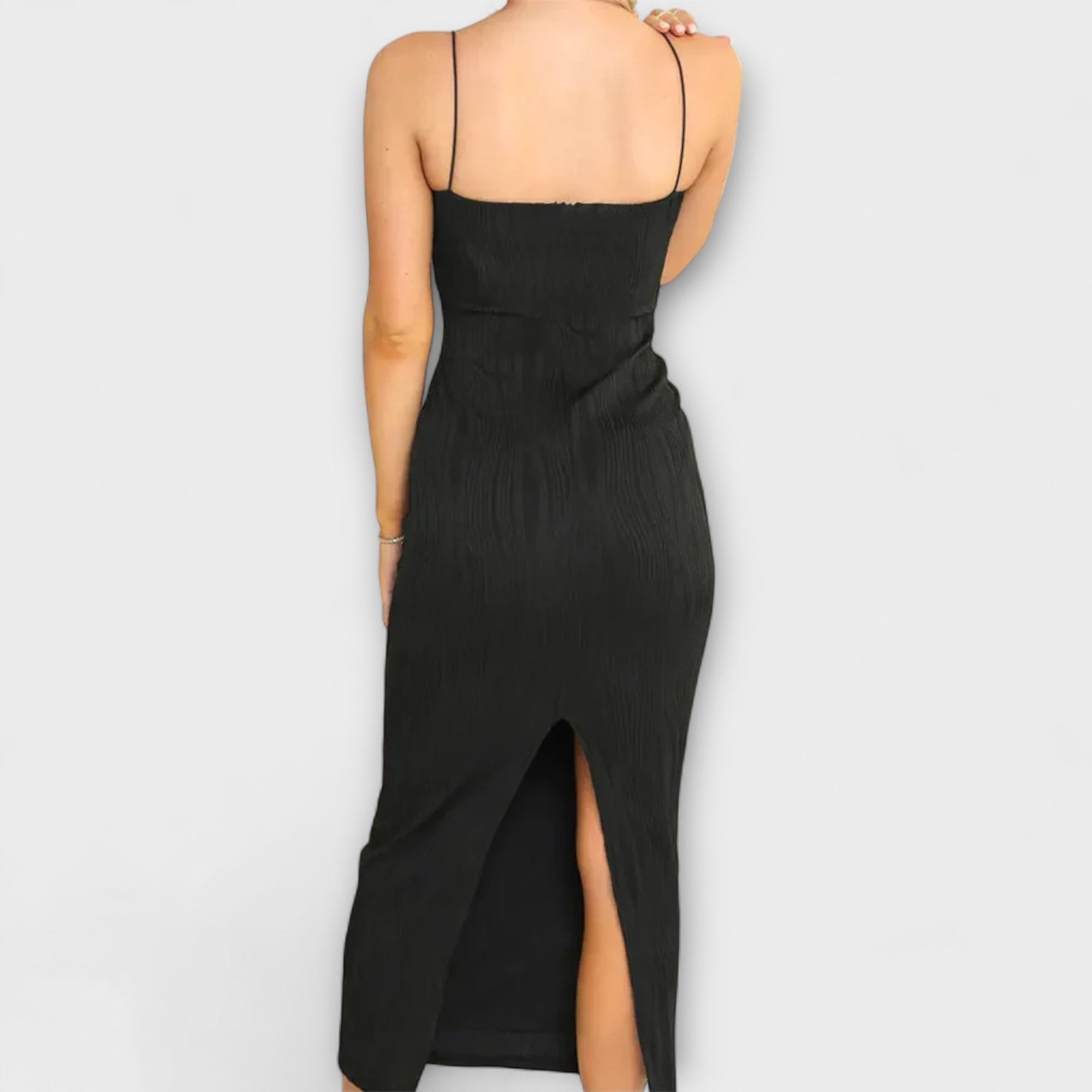 Eunika ™ |Štýlové bezrukávové zúžené dlhé šaty