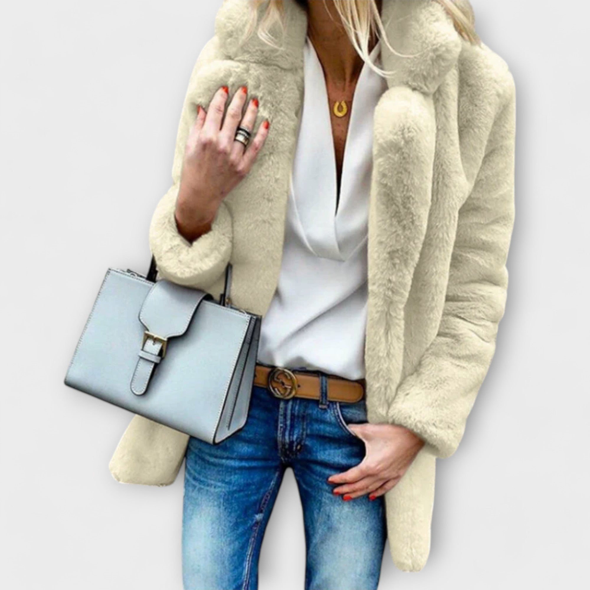 Luna ™ | Teplá a Plyšová Zimná Bunda