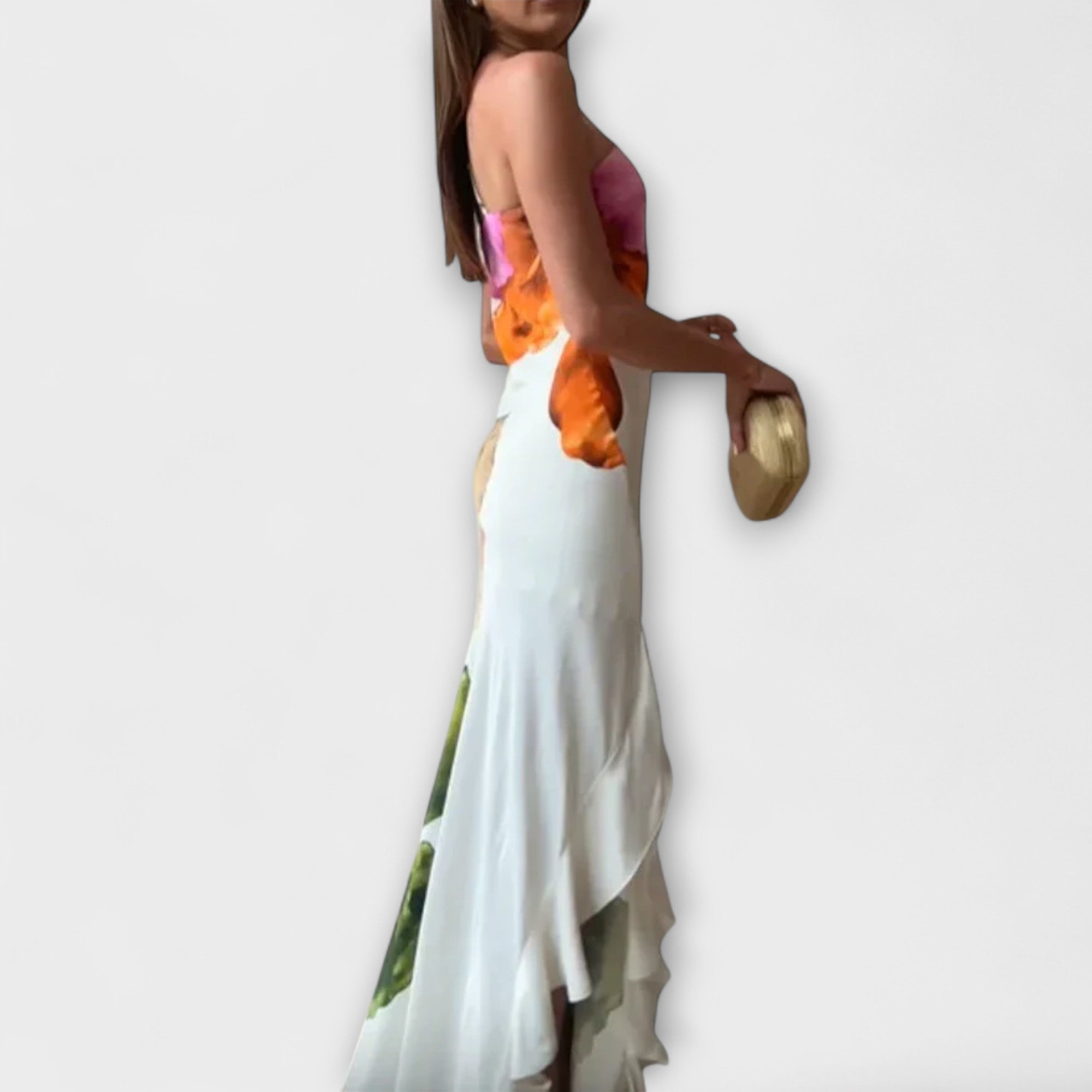 Sapphire ™ | Elegantné Patchwork Maxi Šaty