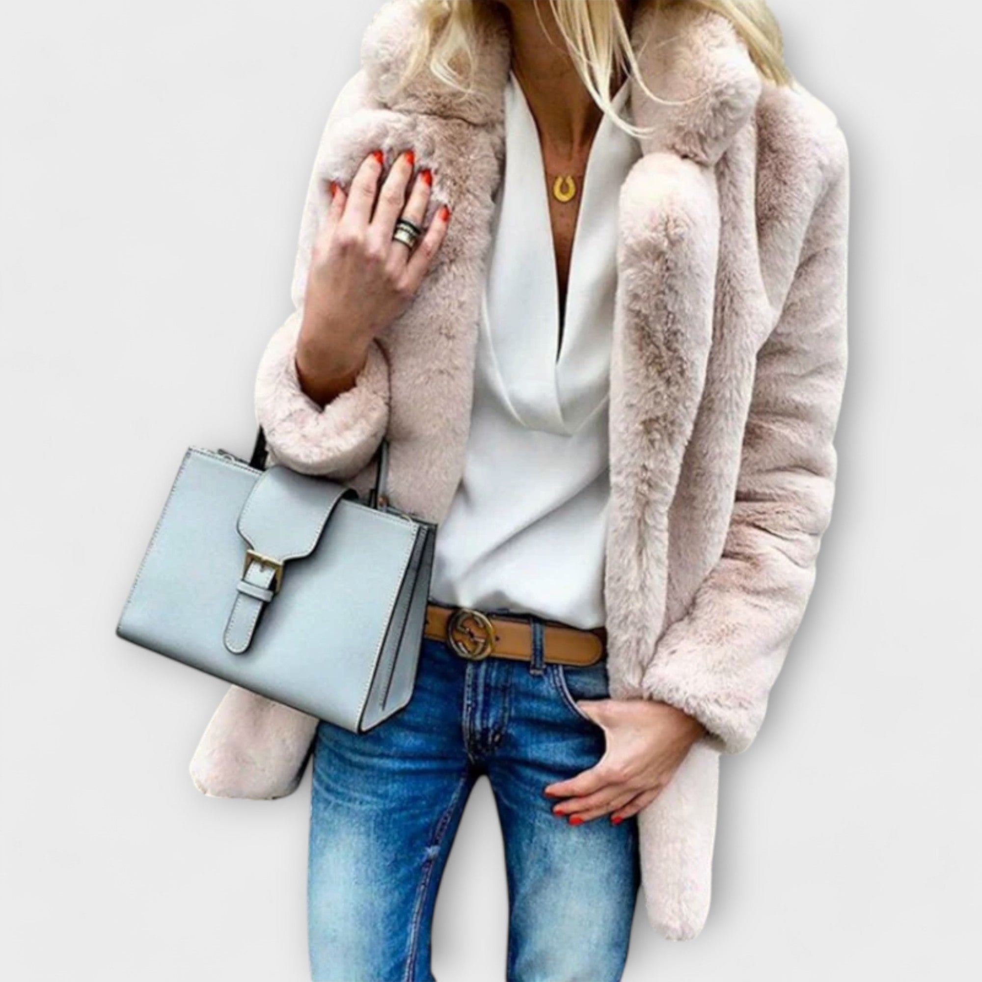 Luna ™ | Teplá a Plyšová Zimná Bunda