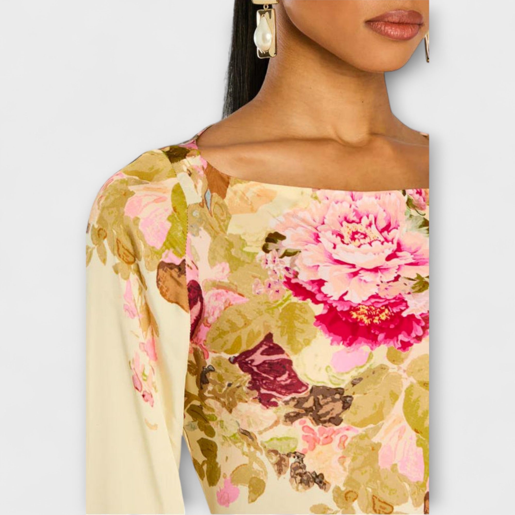 Kelly ™ |Maxi šaty na záhradné párty