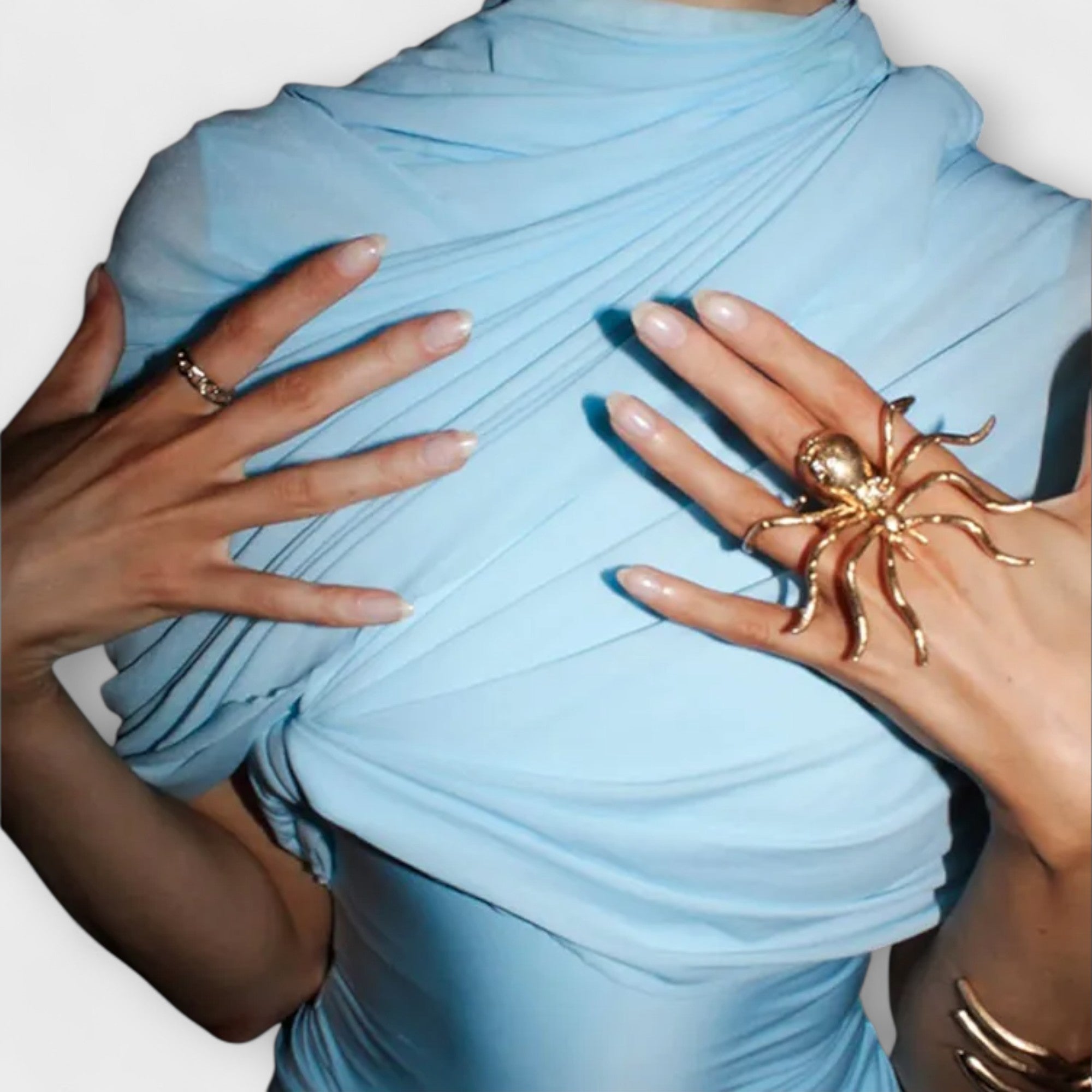 Elenka ™ |Dlhé šaty s rolákovým golierom