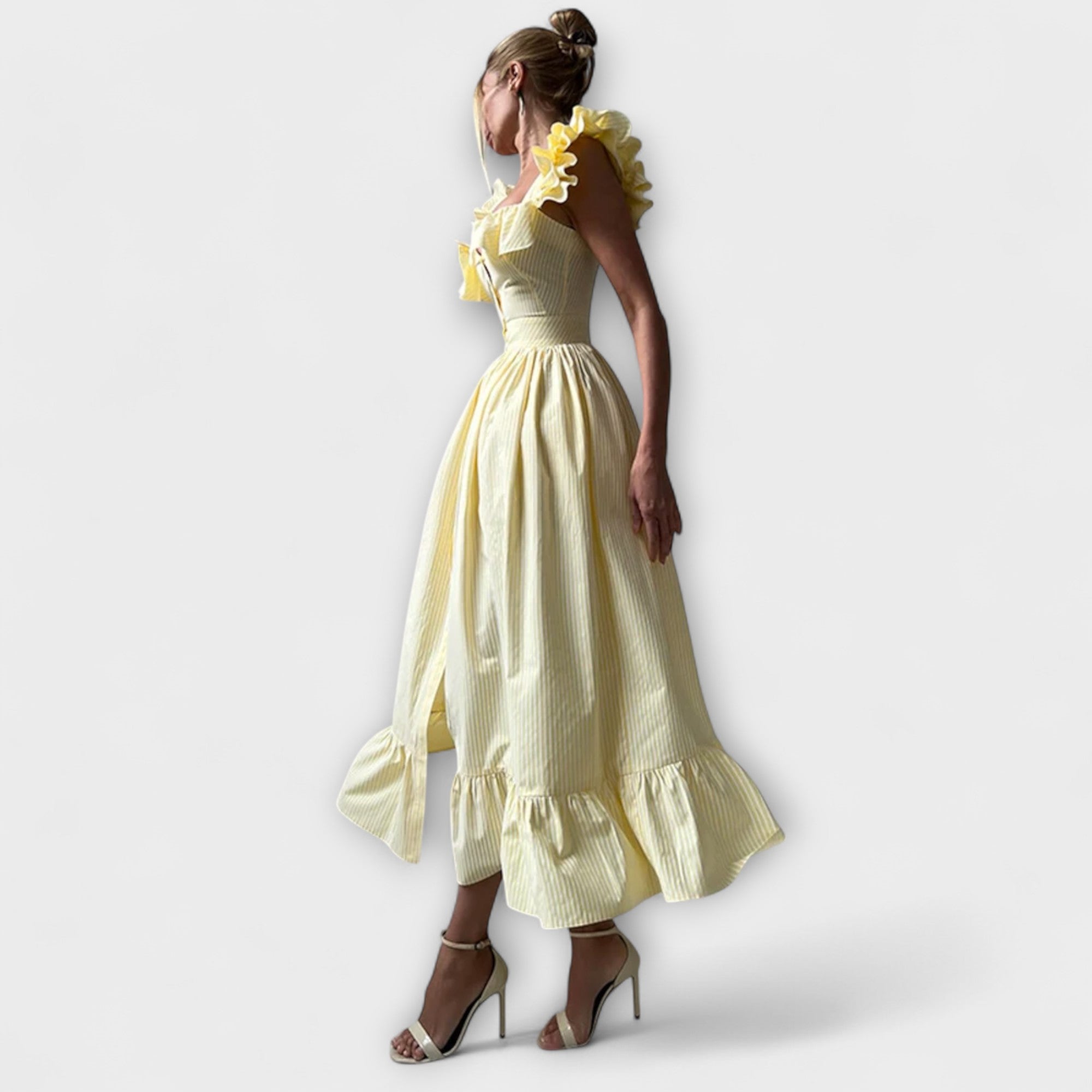 Lia ™ |Rüschenshirt Šaty