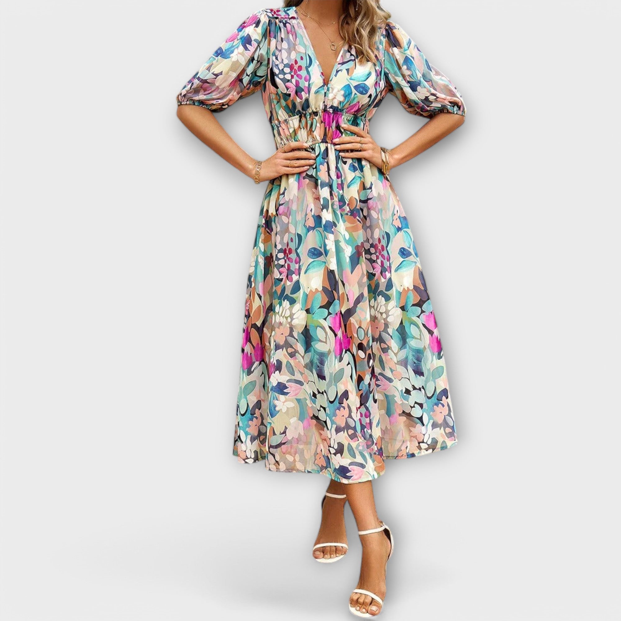 Mathilda ™ |Štýlové midi šaty