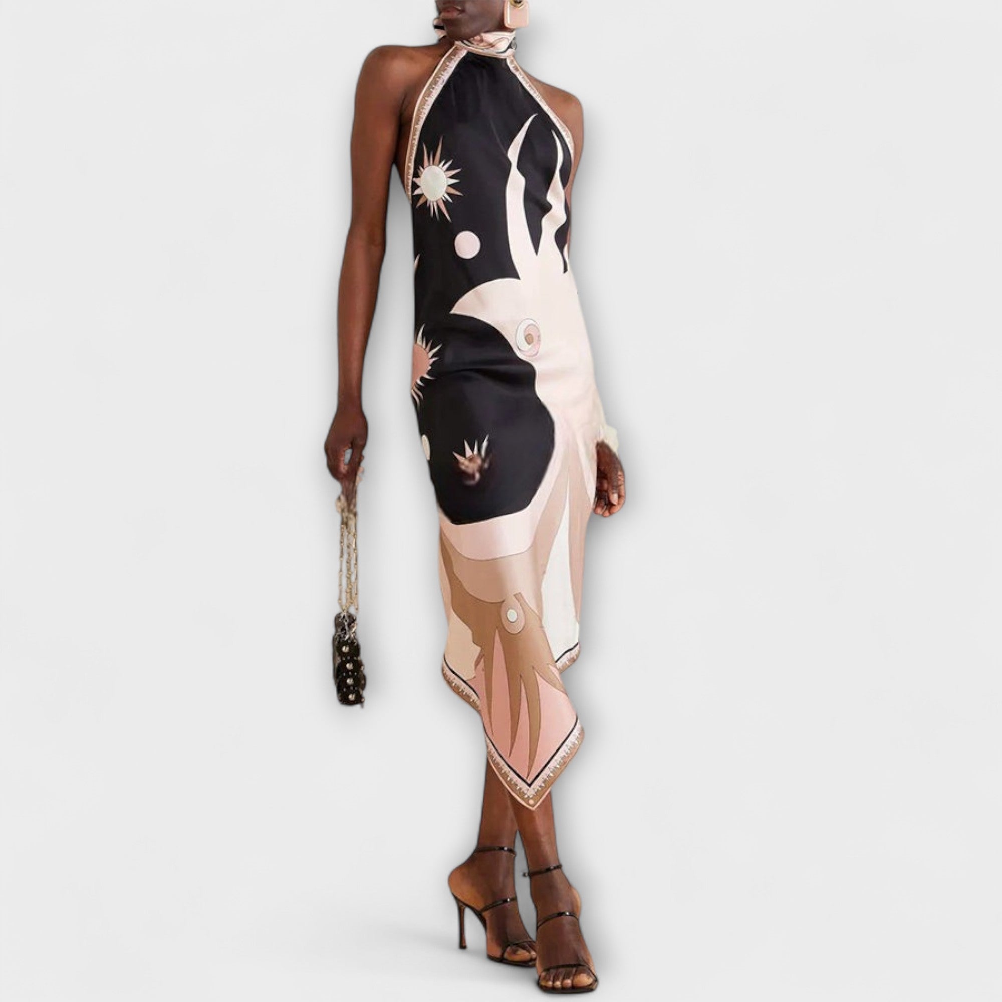 Ivy ™ | Jedinečné saténové šaty na ramienka