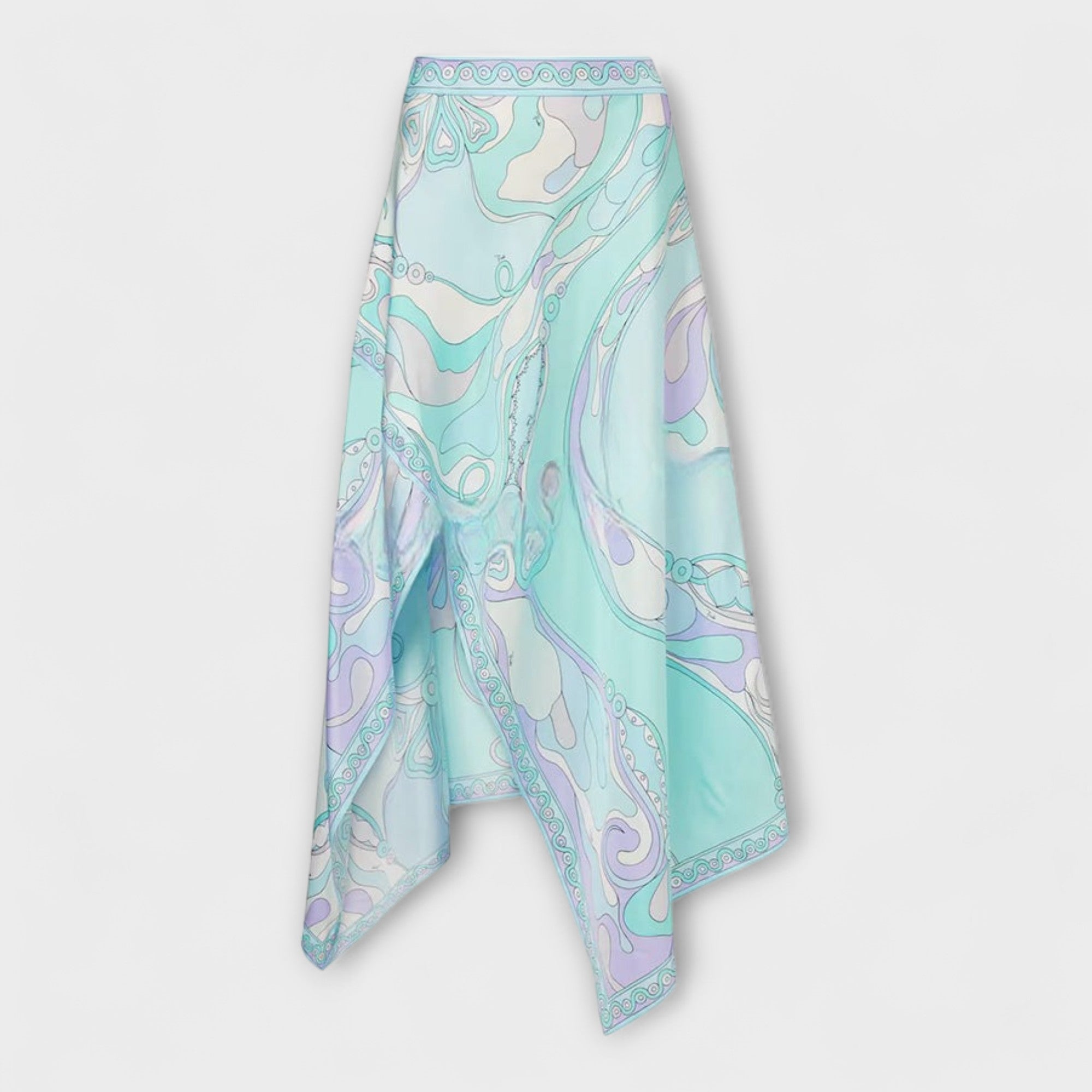 Everly ™ | Sada z topu s náprsenkou a asymetrickej midi sukne