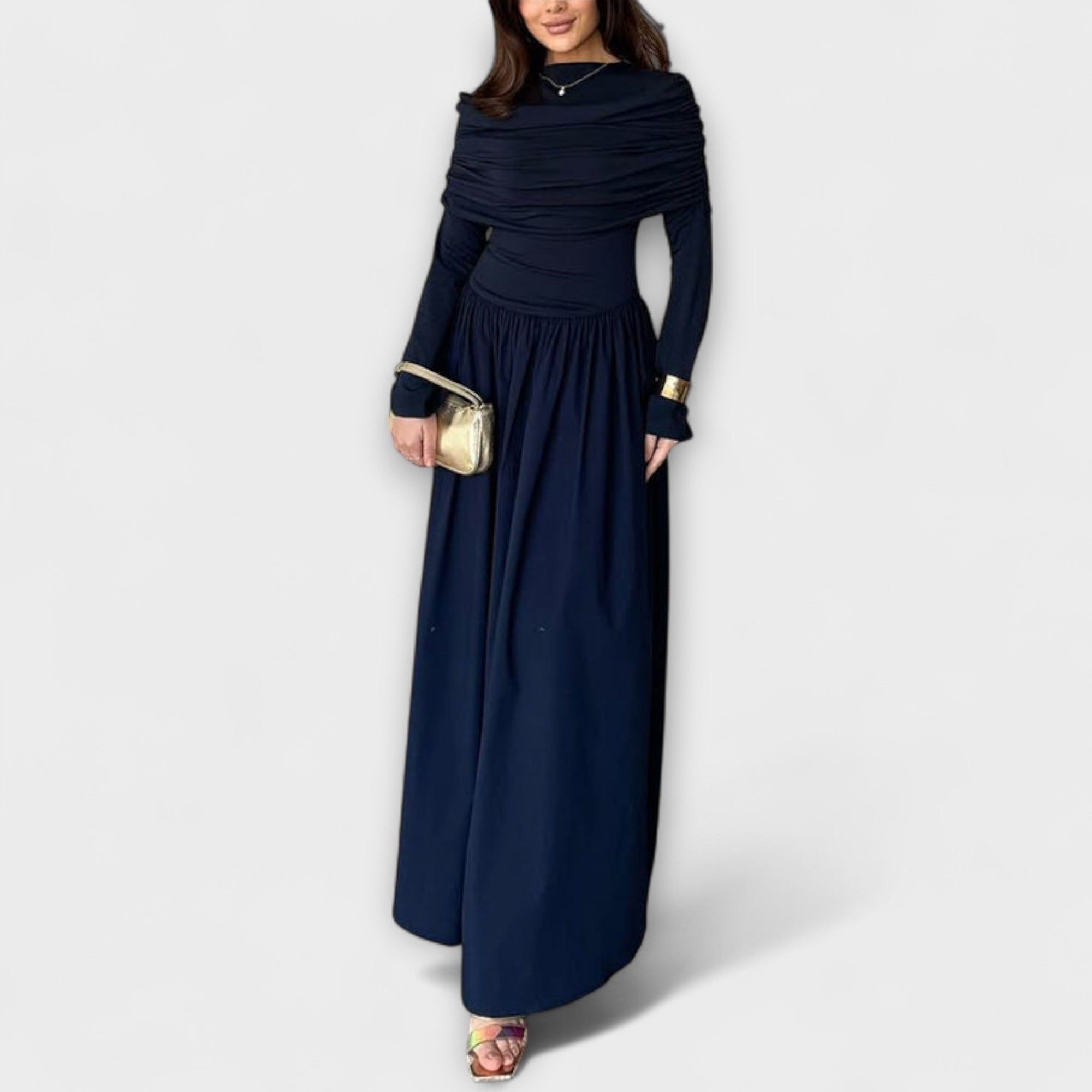 Jessica ™ | Uvoľnené plisované šaty