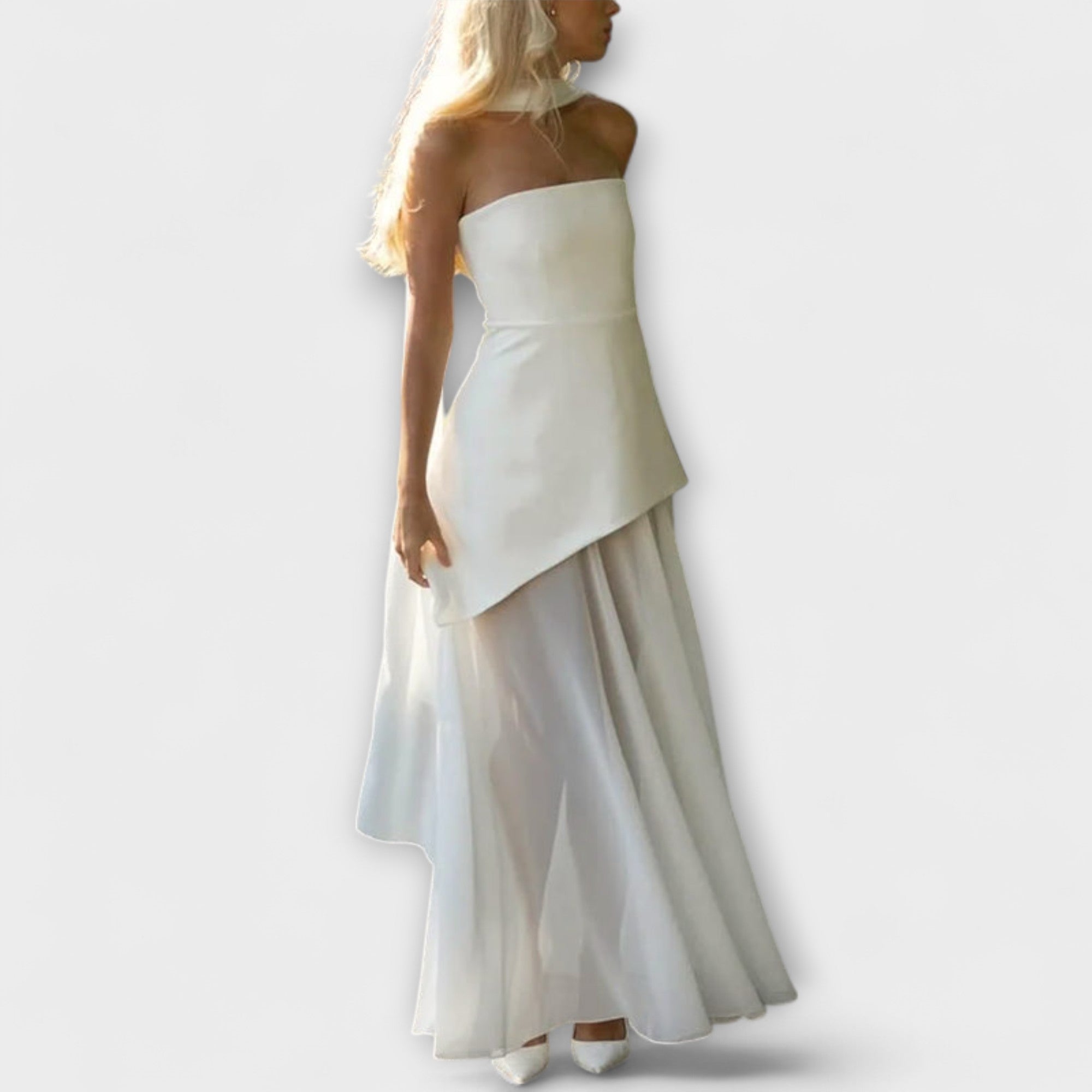 Goldie ™ |Maxi šaty z chiffon