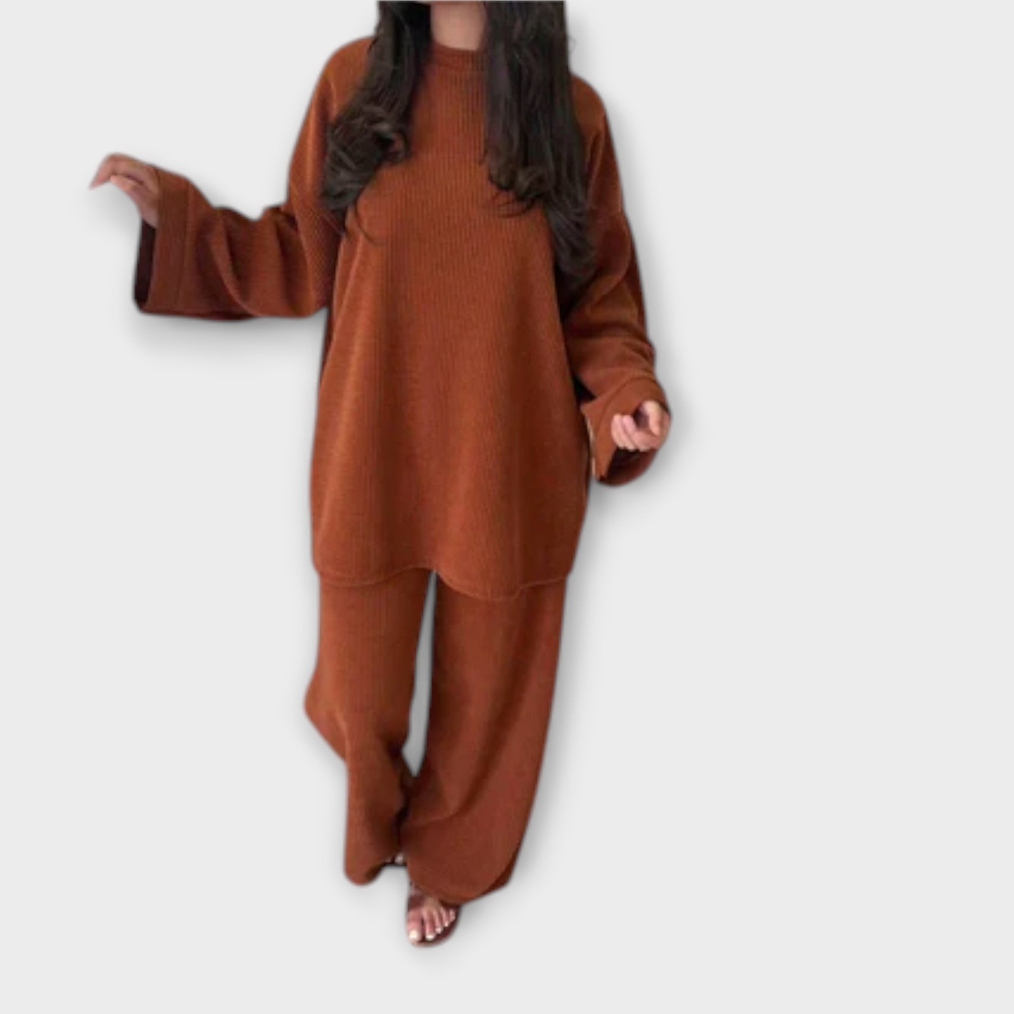 Ingrid ™ |Set v nadmernej veľkosti - Rífsovaný štýl