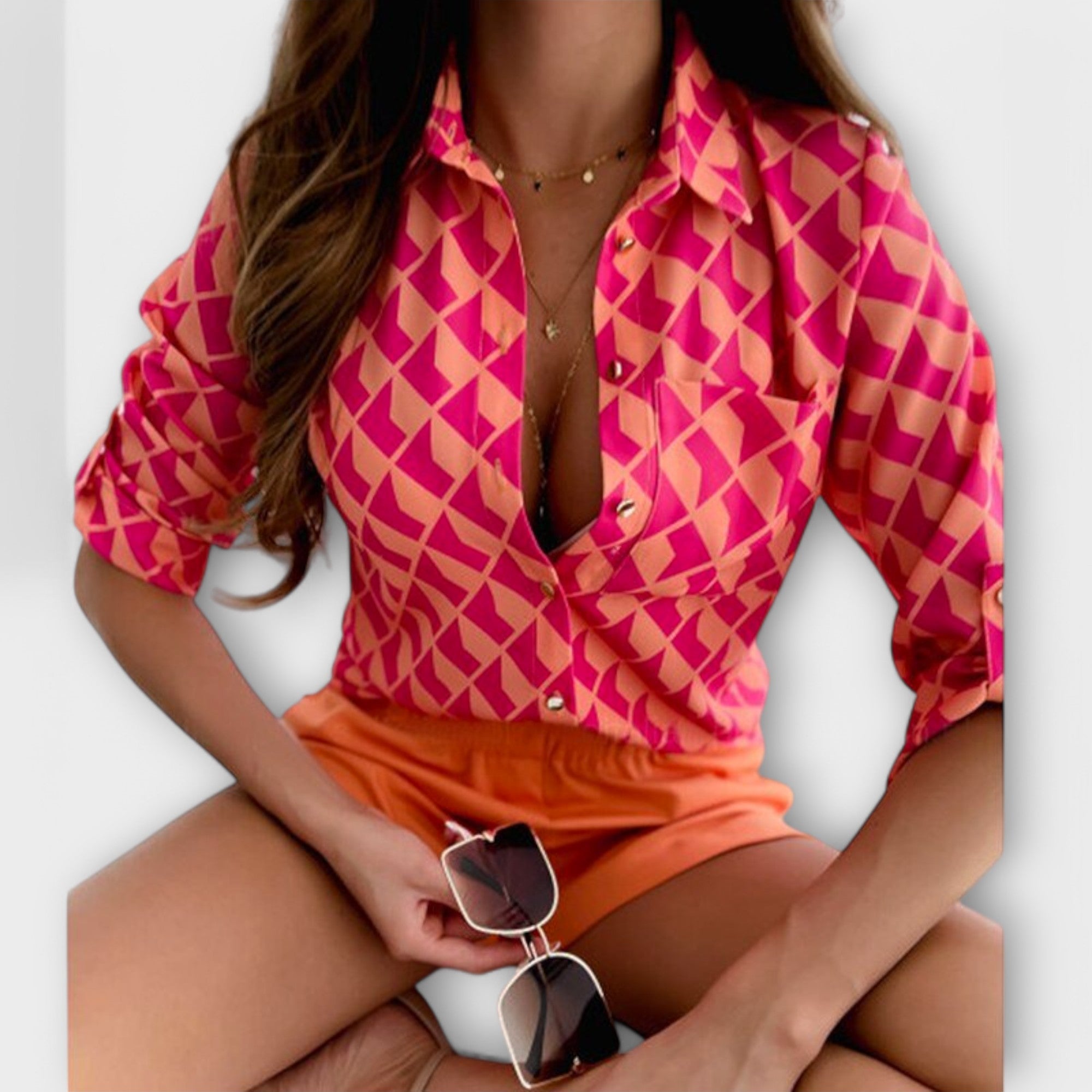 Antónia™ |Blúzka s klasickým golierom