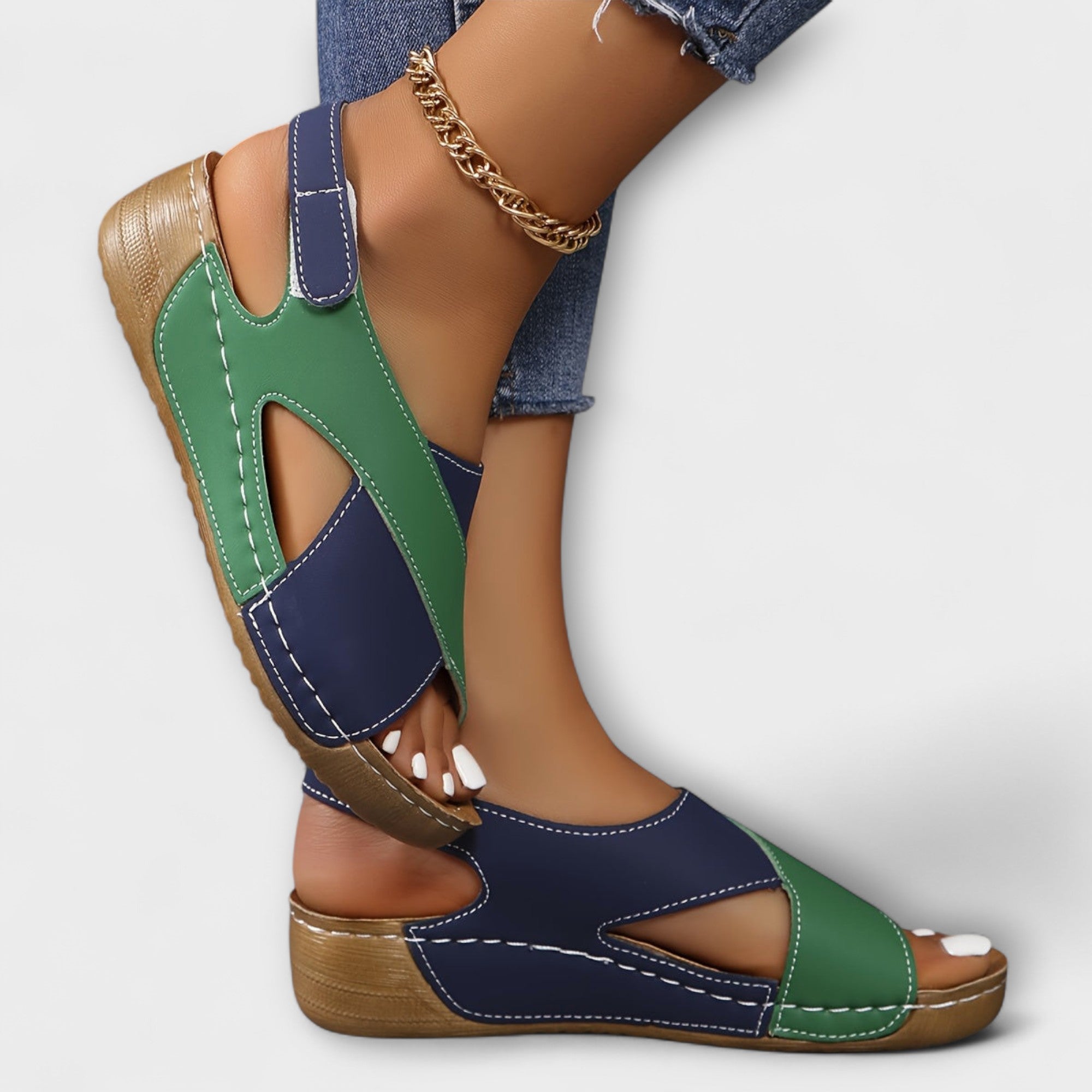 Aby ™ ｜Ortopedické priedušné turistické sandále pre dámy