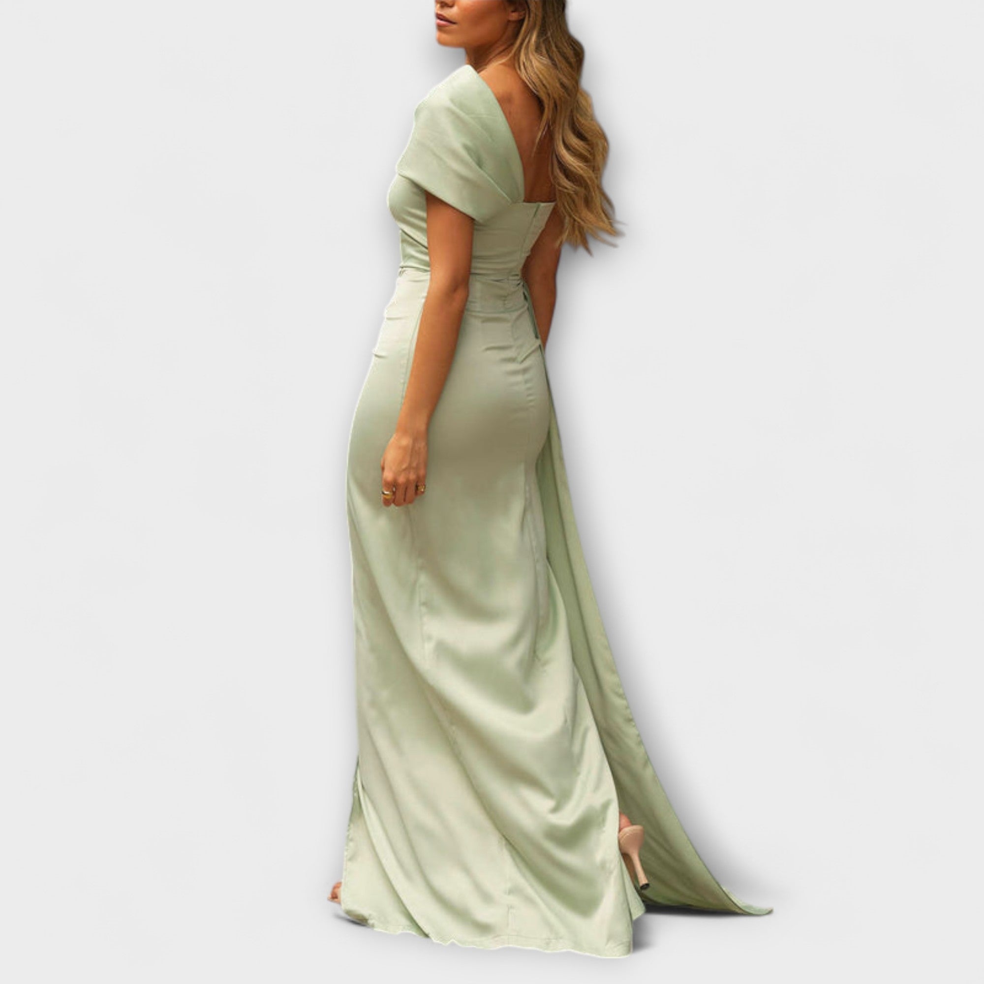 Bellamy  ™ ｜ Štýlové maxi šaty s jedným ramienkom