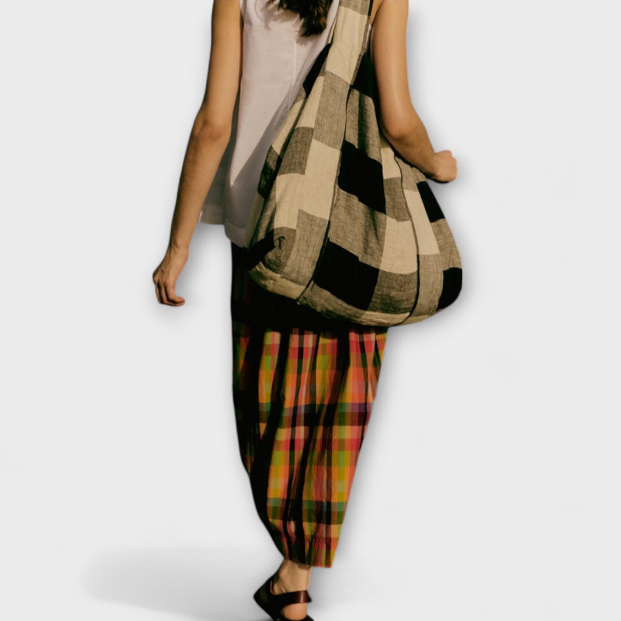 Emilia™ ｜ Pestrý plisovaný sukňa