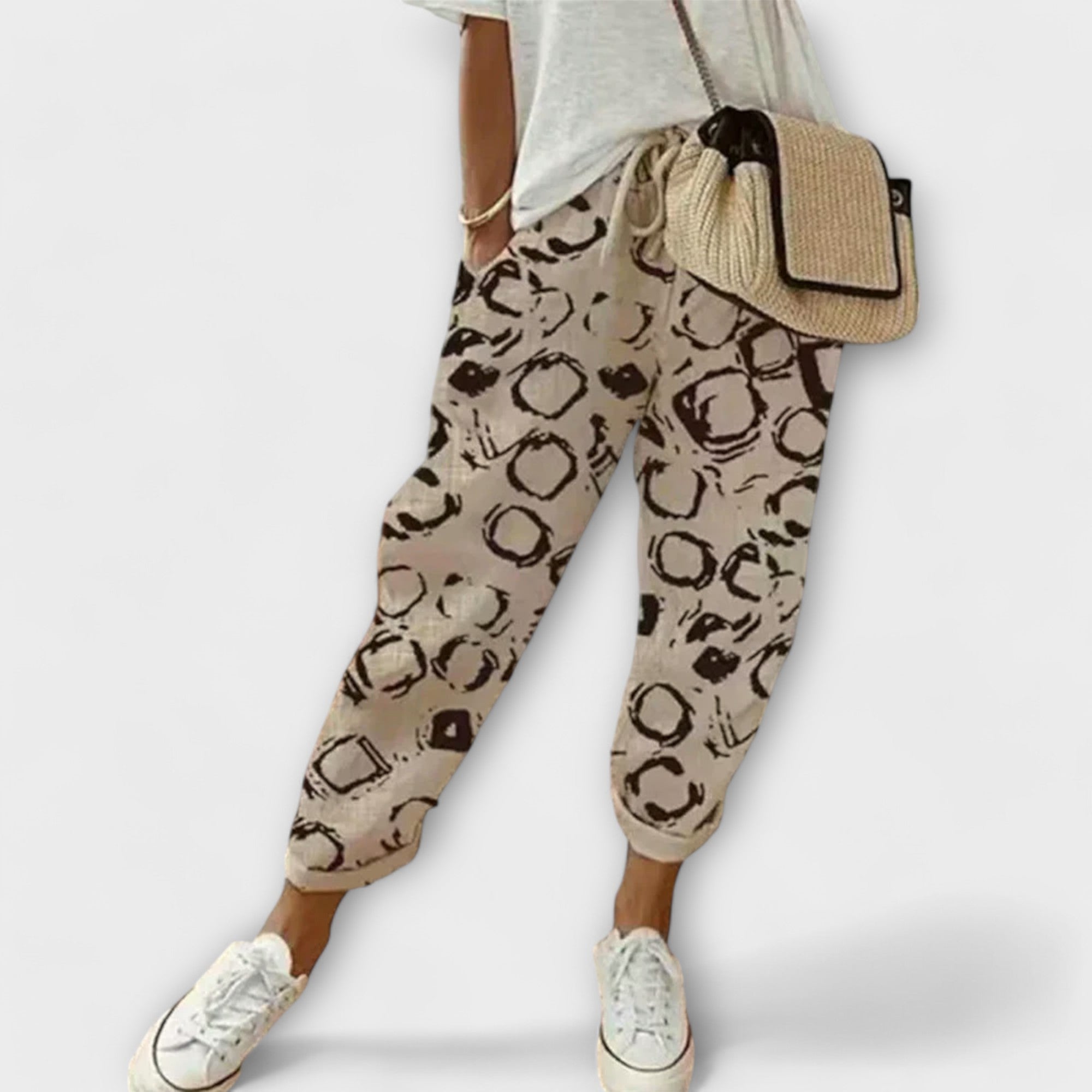 Burga ™ ｜Pohodlné nohavice z bavlny a ľanu