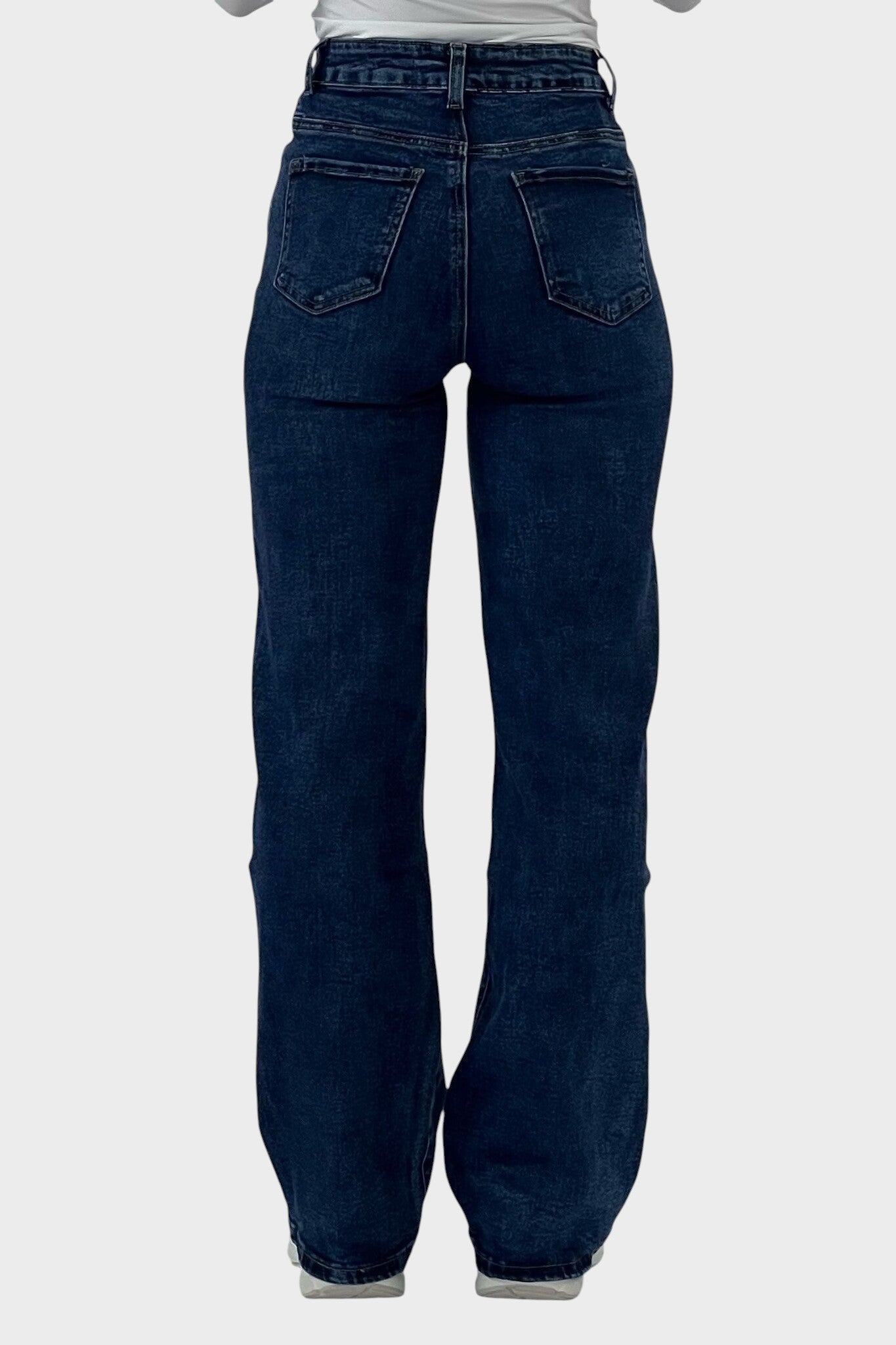 Júlia ™ ｜Džínsy so širokými nohavicami – Kráľovsky modrá