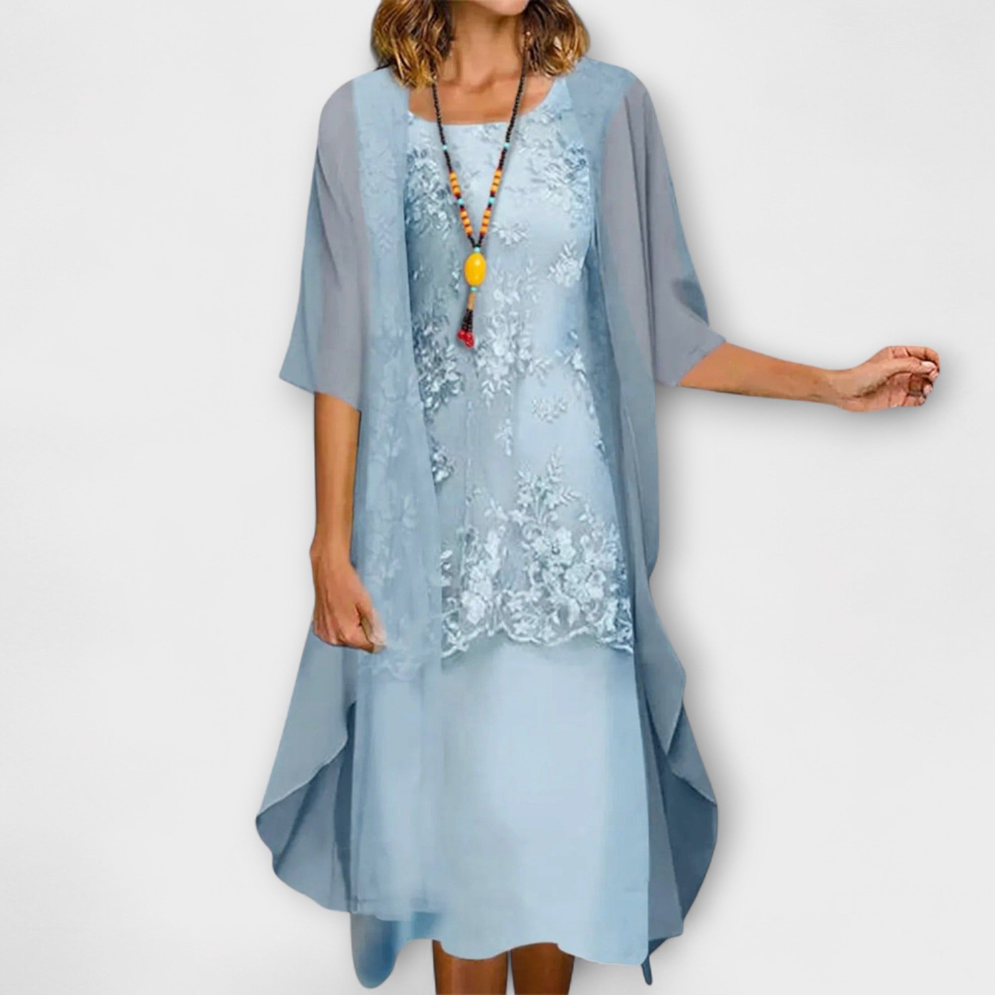 Danielle™ ｜ Elegantné dvojdielne šifónové šaty